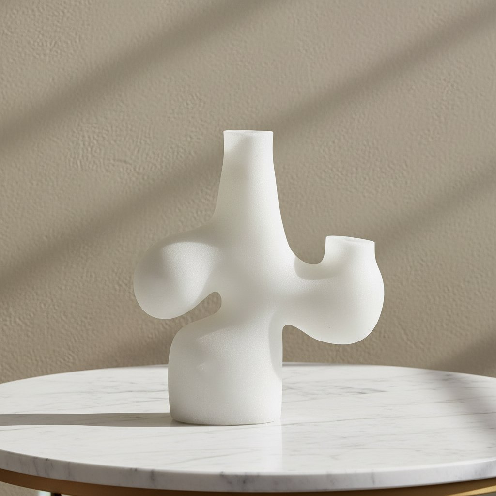 Clifford Ora Monochrome Luxe Marble Decorative Accent - 19.5x6.8x21.6 cm-hbxhomeware-homedecor-figurinesandornaments-image-1