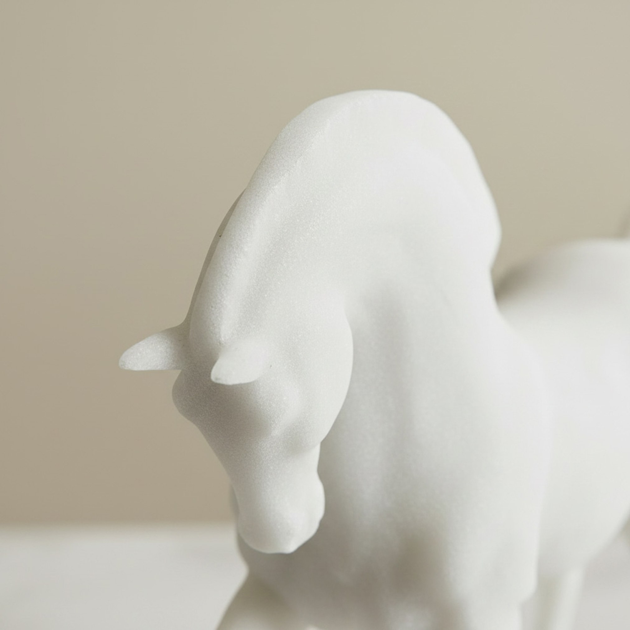 Clifford Ora Monochrome Luxe Marble Decorative Horse Accent - 31x10x28.8 cm-hbxhomeware-homedecor-figurinesandornaments-image-2