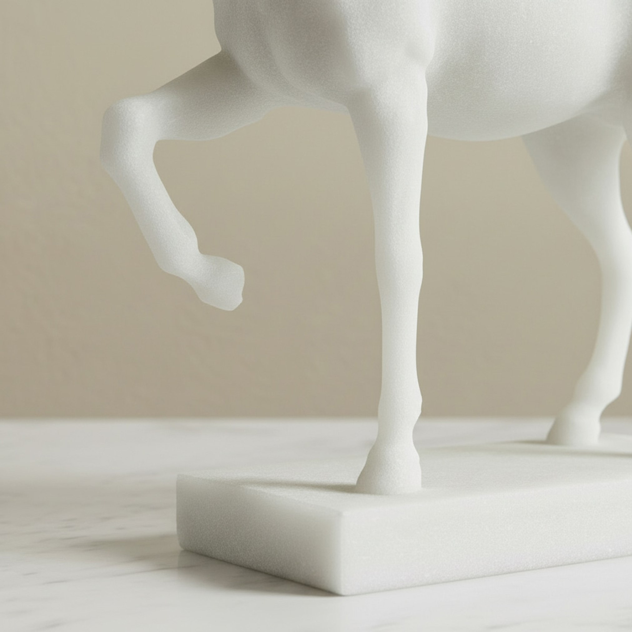 Clifford Ora Monochrome Luxe Marble Decorative Horse Accent - 31x10x28.8 cm-hbxhomeware-homedecor-figurinesandornaments-image-3