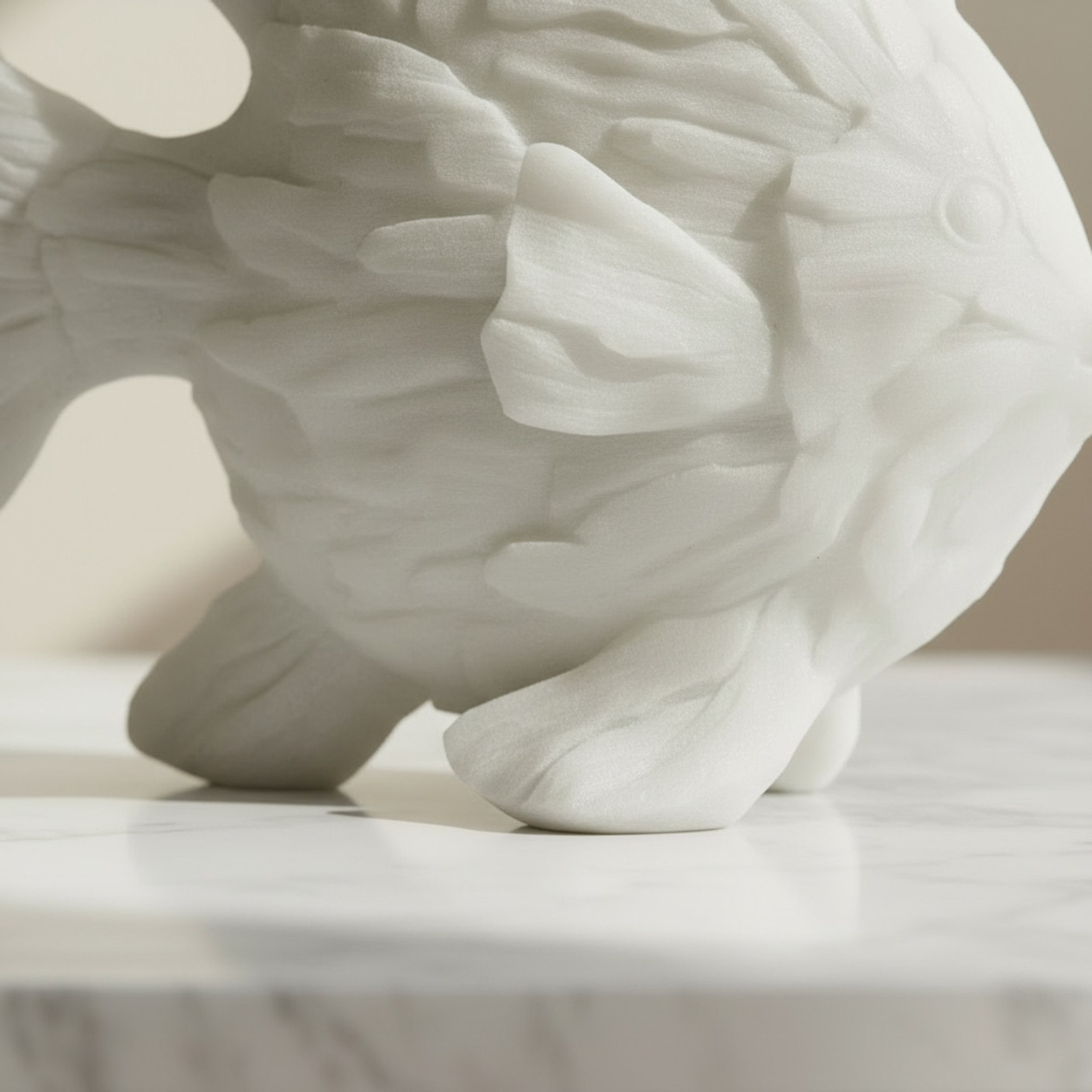 Clifford Ora Monochrome Luxe Marble Decorative Fish Accent - 33.5x15.5x27 cm-hbxhomeware-homedecor-figurinesandornaments-image-2