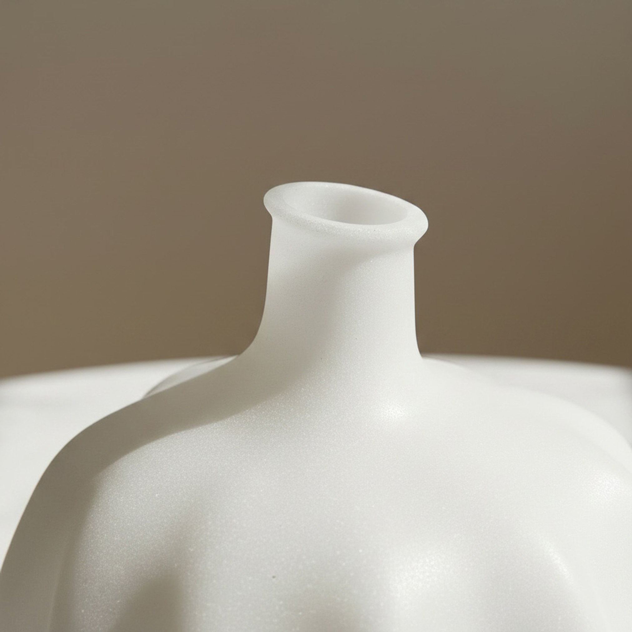 Clifford Ora Monochrome Luxe Marble Decorative Vase - 21.7x20x21.5 cm-hbxbedroom-decorandaccessories-vases-image-2