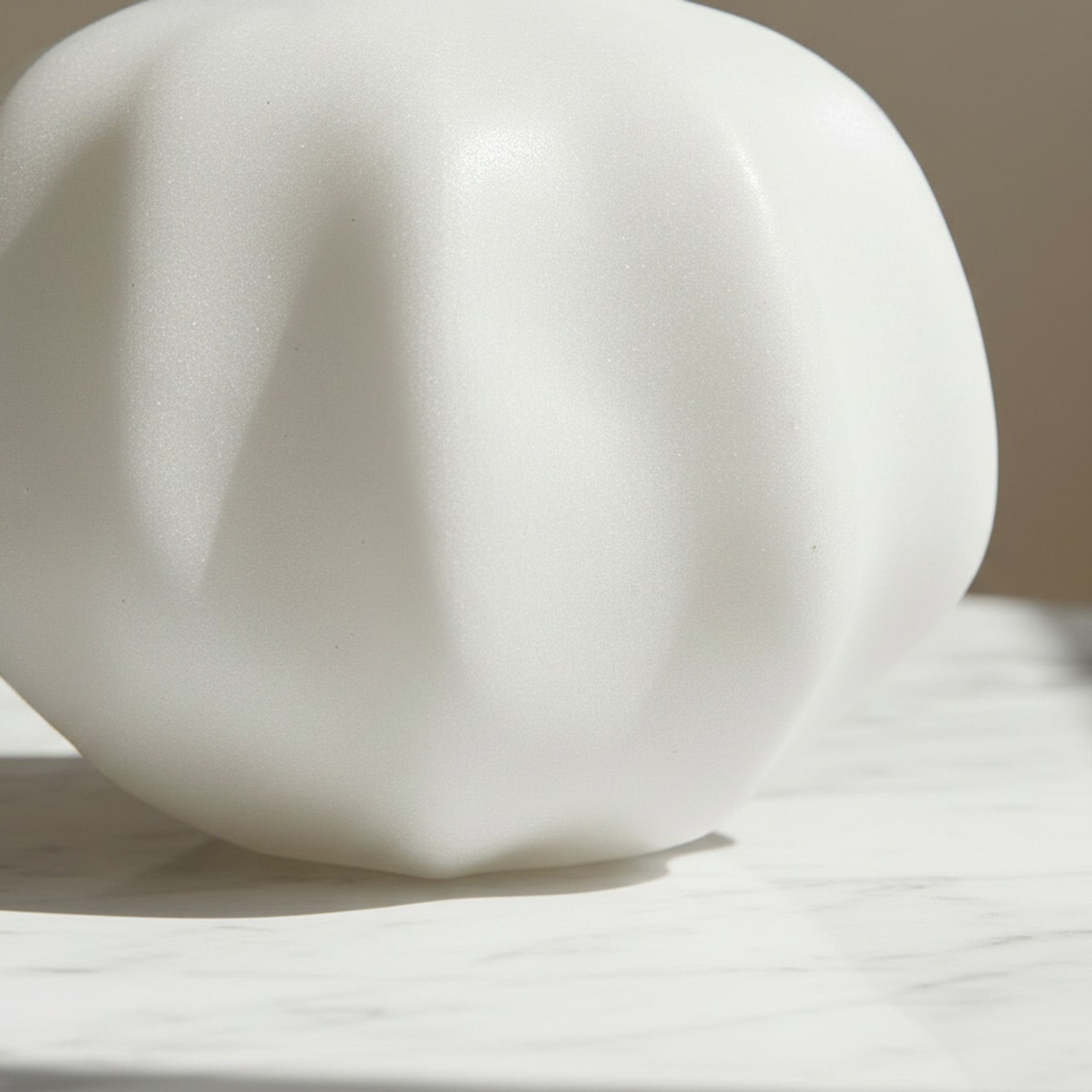 Clifford Ora Monochrome Luxe Marble Decorative Vase - 21.7x20x21.5 cm-hbxbedroom-decorandaccessories-vases-image-3