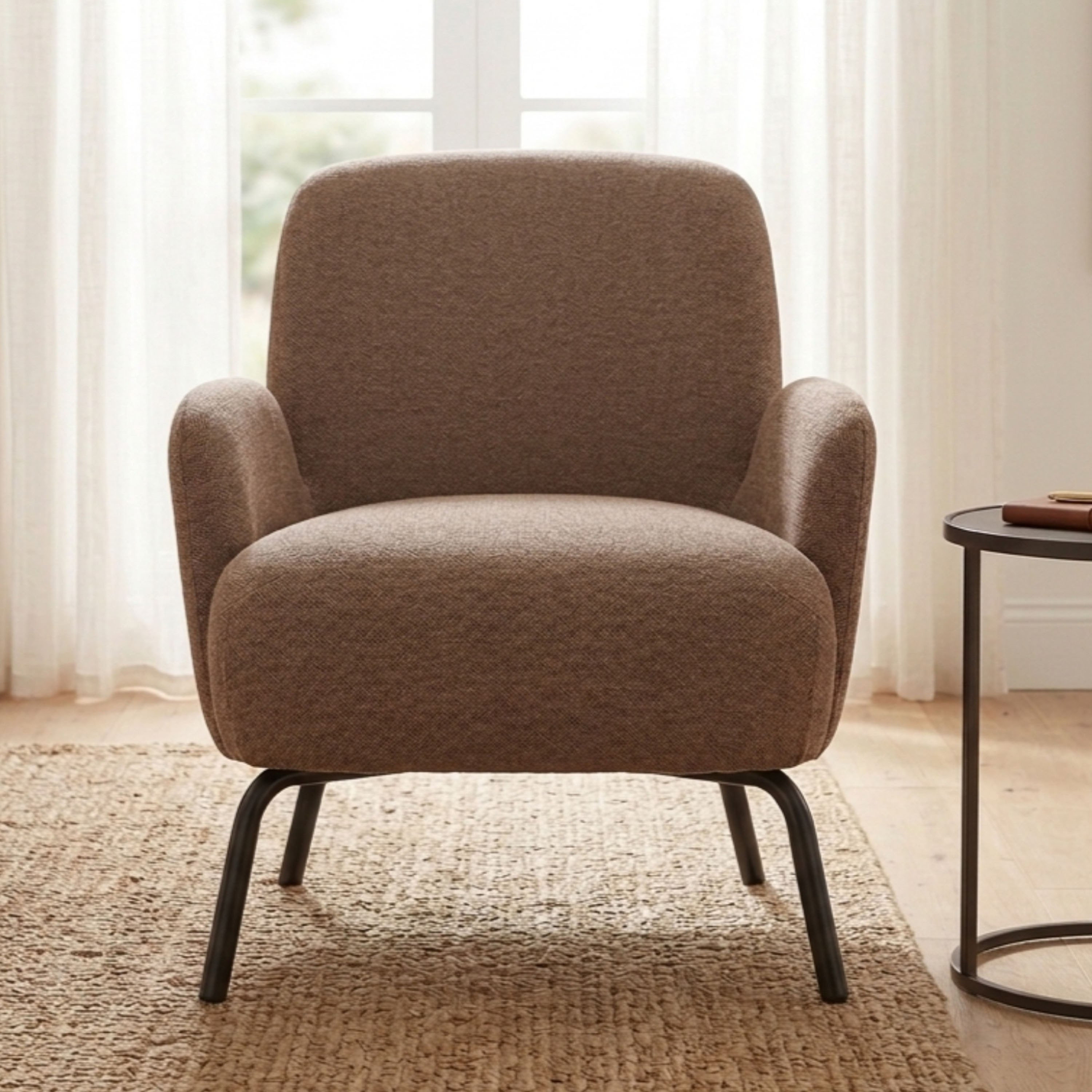 Movo Bergen Fabric Accent Chair-hbxlivingroom-sofasandarmchairs-easychairs-image-1