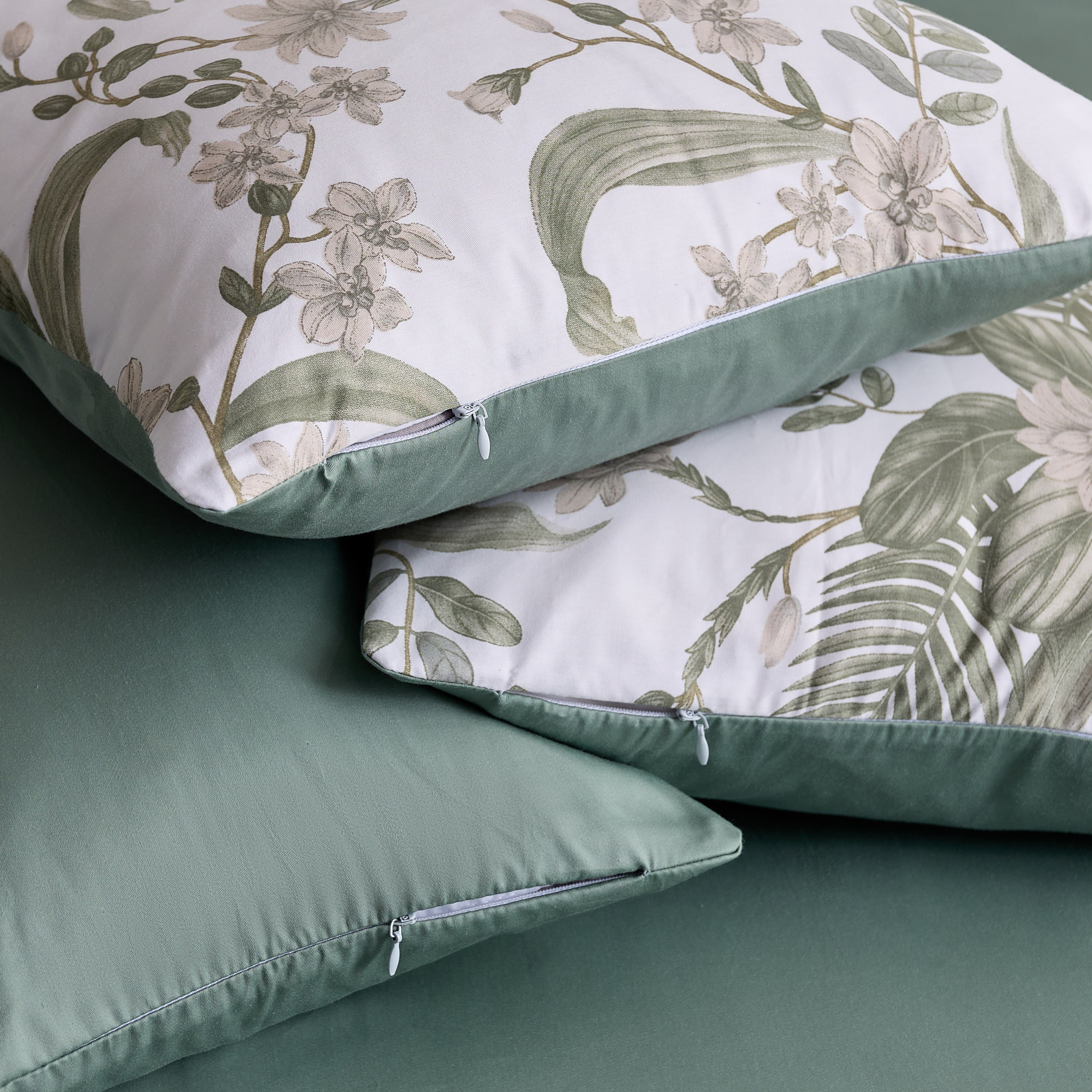 طقم لحاف قطن كينج 9 قطع بطبعات فيرن من فالنسيا - 220x240 سم-hbxhomeware-hbxbedroom-image-9