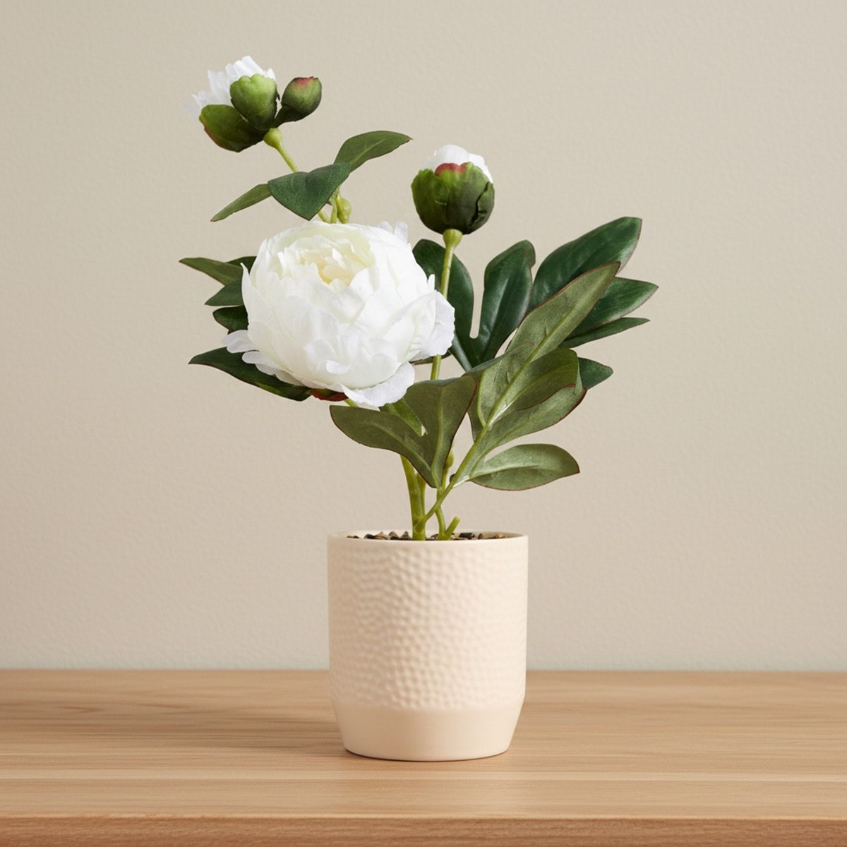 Areos Artificial Flower Potted Plants in Ceramic Pot - 38 cm-hbxlivingroom-decorandaccessories-plantersandurns-image-1
