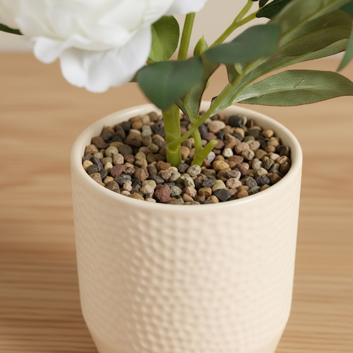 Areos Artificial Flower Potted Plants in Ceramic Pot - 38 cm-hbxlivingroom-decorandaccessories-plantersandurns-image-2