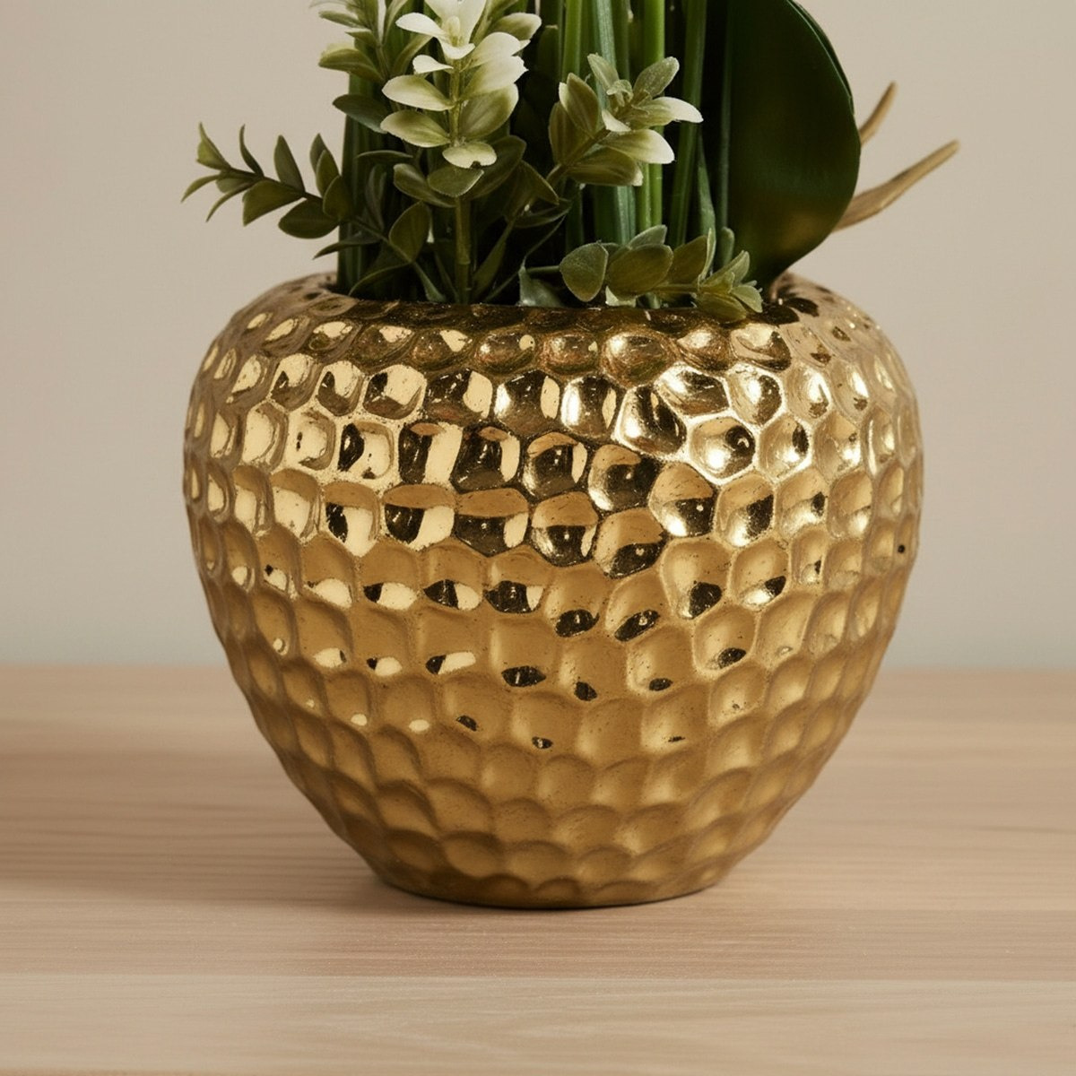 Areos Artificial Orchid Plant in Ceramic Pot - 60 cm-hbxlivingroom-decorandaccessories-plantersandurns-image-3