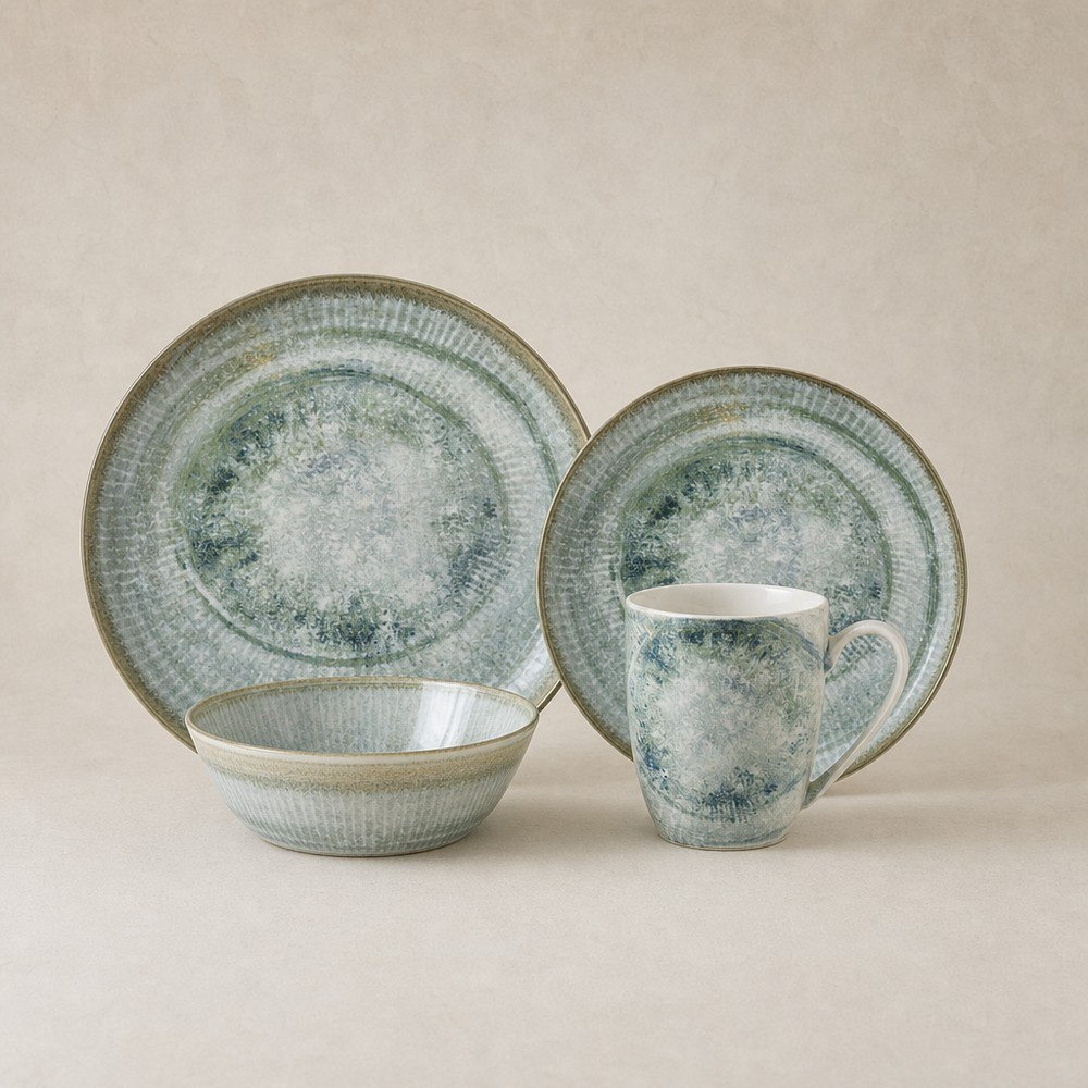 طقم عشاء سيراميك راقي 16 قطعة يخدم 4 من إليجانزا-hbxdiningroom-tabletop-dinnersets-image-1