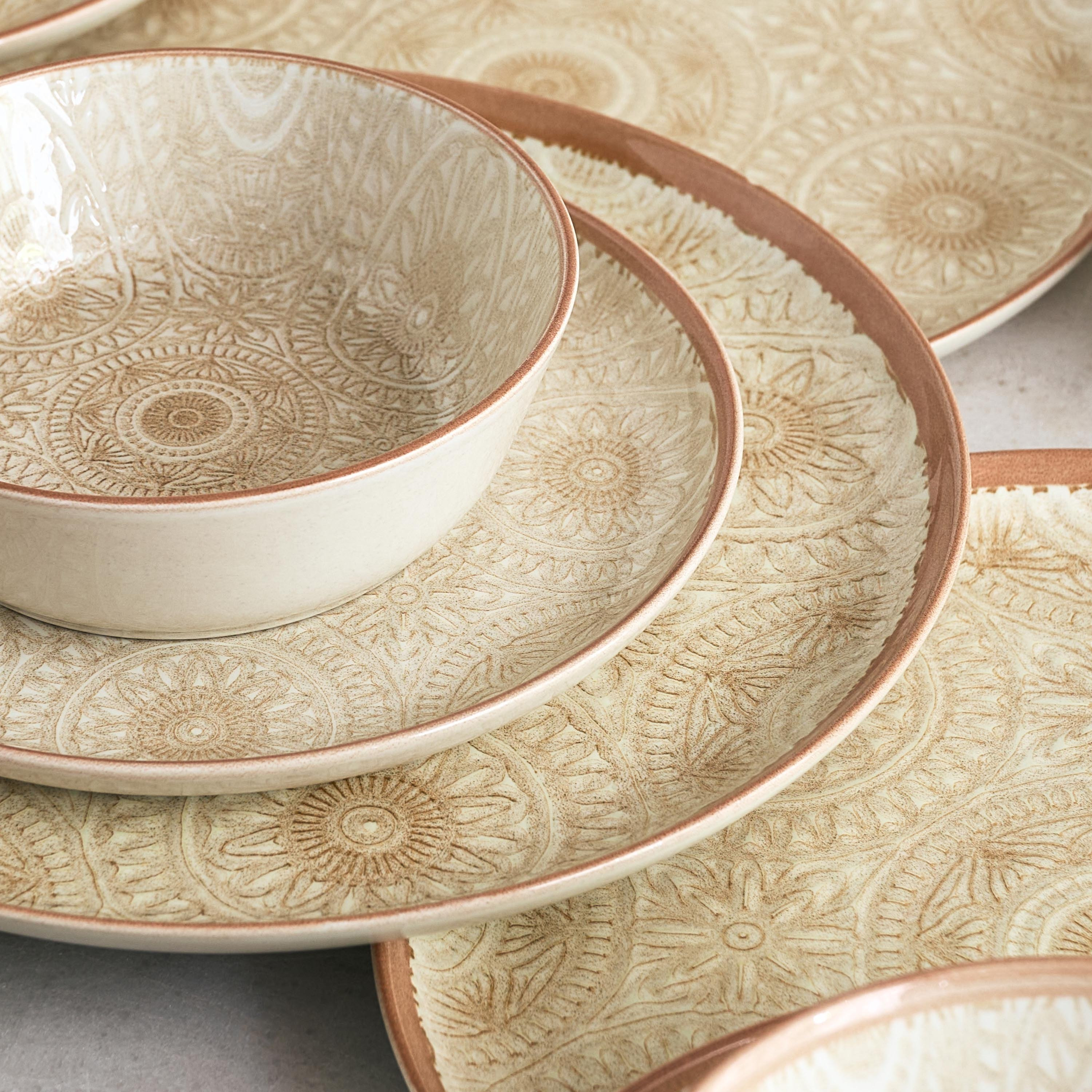 Elegenza 18-Piece Mandala Dinner Set - Serves 6-hbxdiningroom-tabletop-dinnersets-image-3