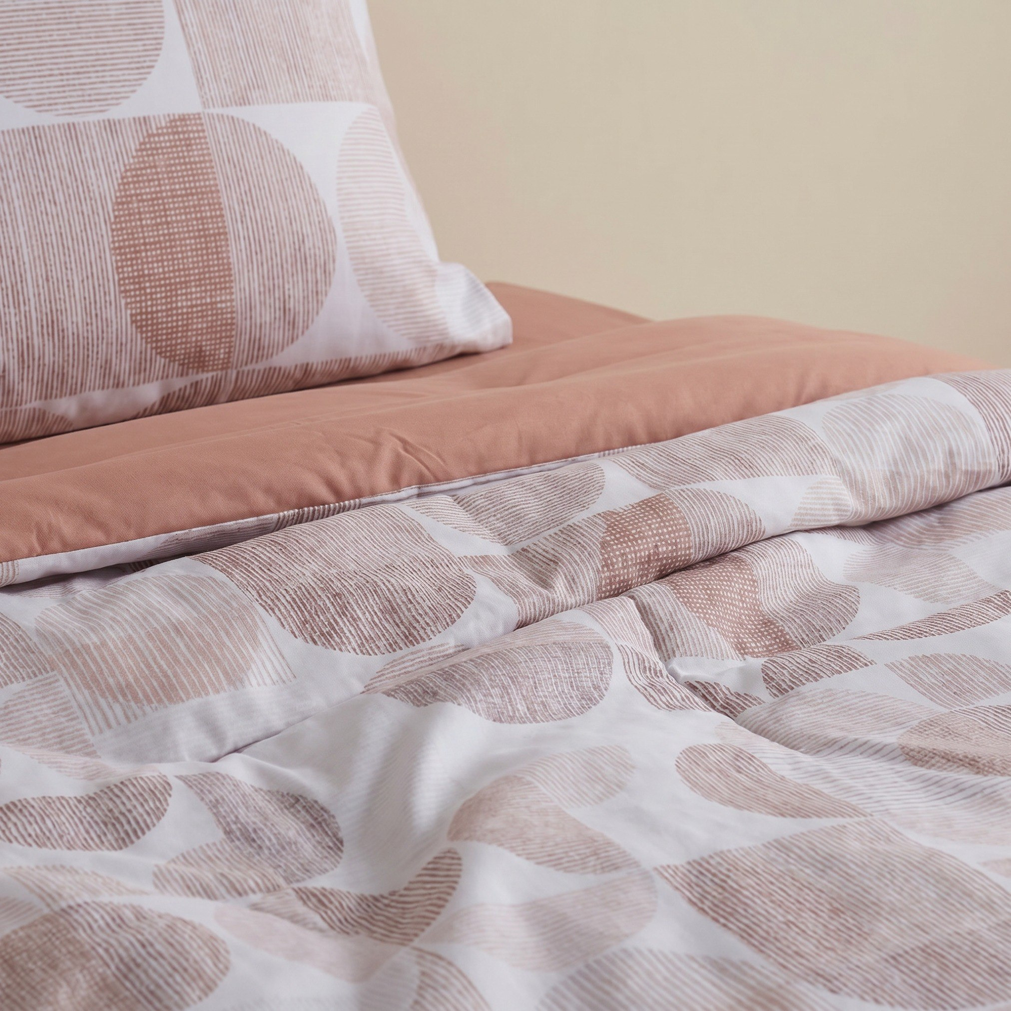طقم لحاف مفرد قطن بطبعات قطعتين فلوكس من أورورا - 135x220 سم-hbxhomeware-hbxbedroom-image-3