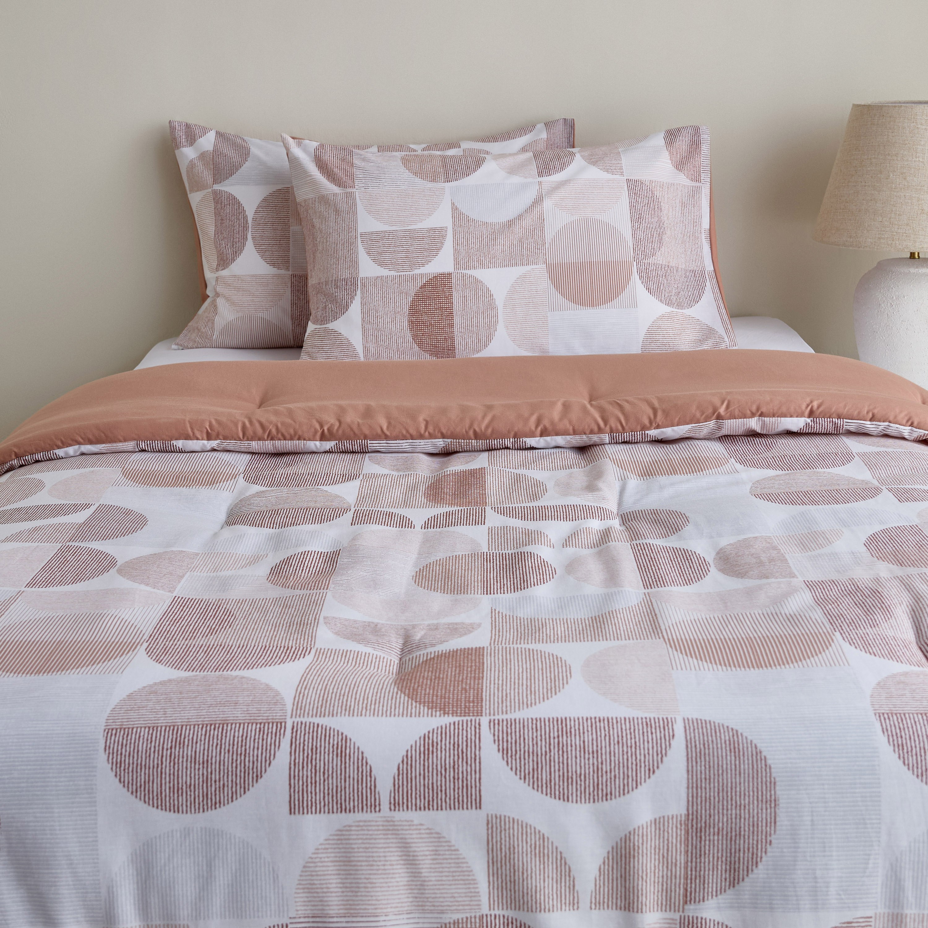 Aurora Flux Printed Cotton 3-Piece Twin Comforter Set - 160x220 cm-hbxhomeware-hbxbedroom-image-2