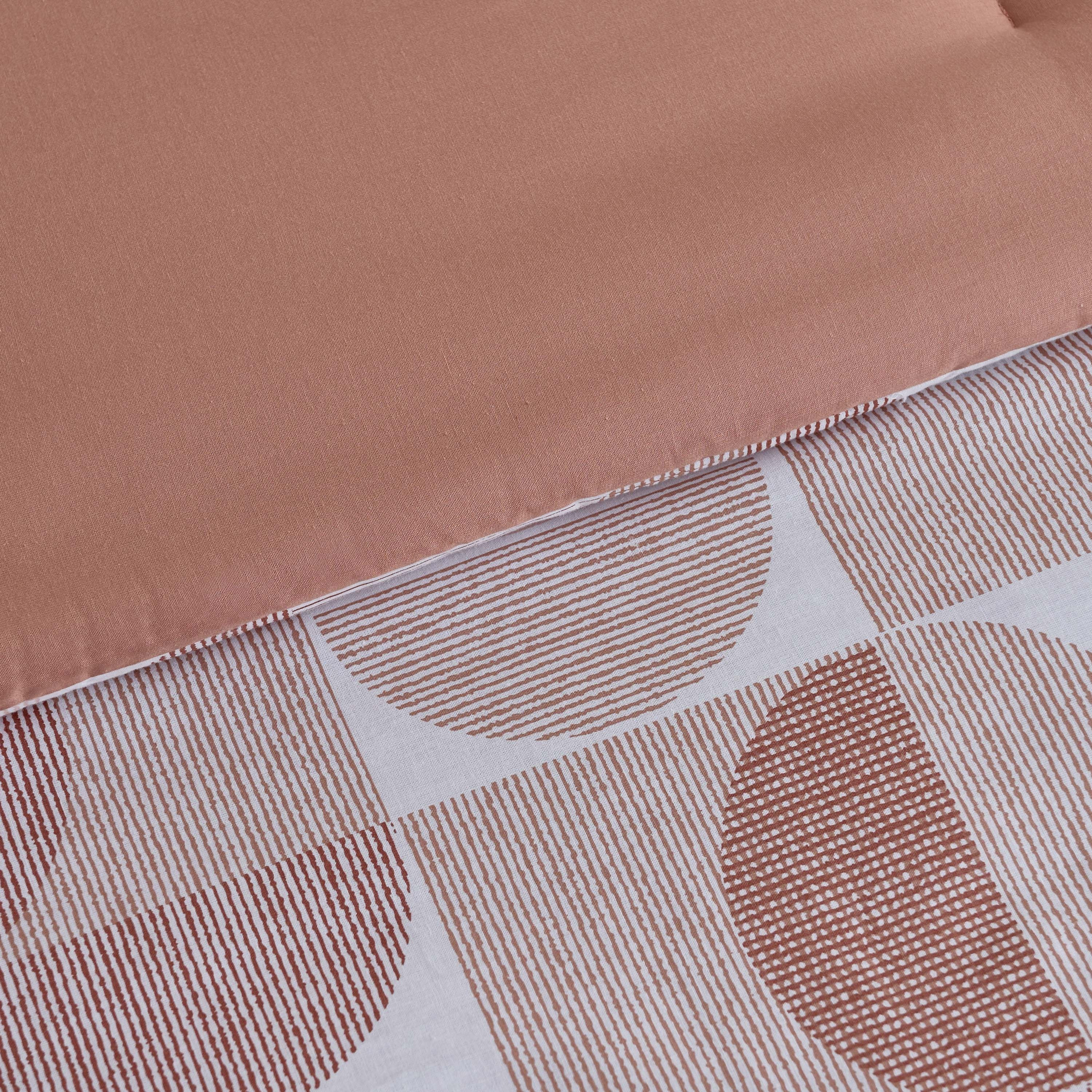 Aurora Flux Printed Cotton 3-Piece Twin Comforter Set - 160x220 cm-hbxhomeware-hbxbedroom-image-3