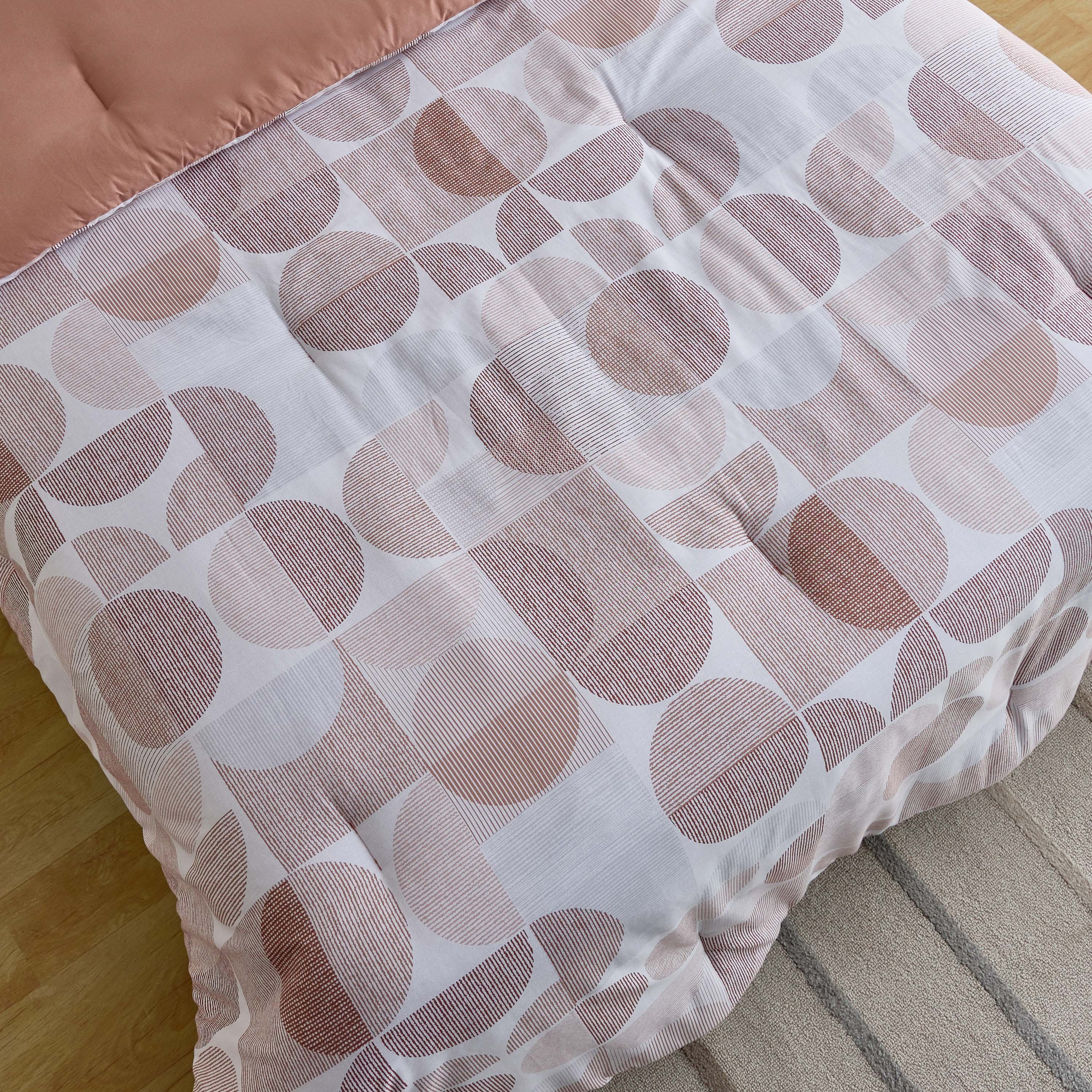 Aurora Flux Printed Cotton 3-Piece Twin Comforter Set - 160x220 cm-hbxhomeware-hbxbedroom-image-4