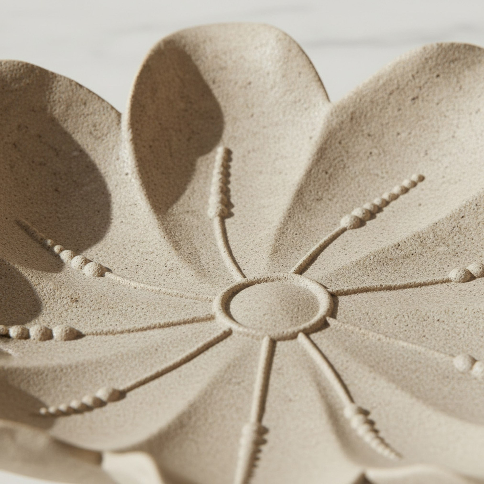 Wren Ema Umber Decorative Flower Tray - 25.5x25x4.5 cm-hbxhomeware-hbxdecorandfurnishings-image-2