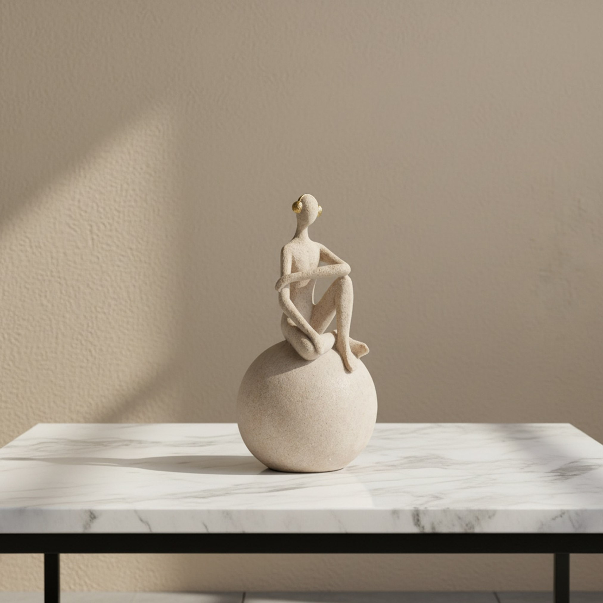 Umber Wren Ema Decorative Human Figurine - 11.3x11.3x21.8 cm-hbxhomeware-homedecor-figurinesandornaments-image-1
