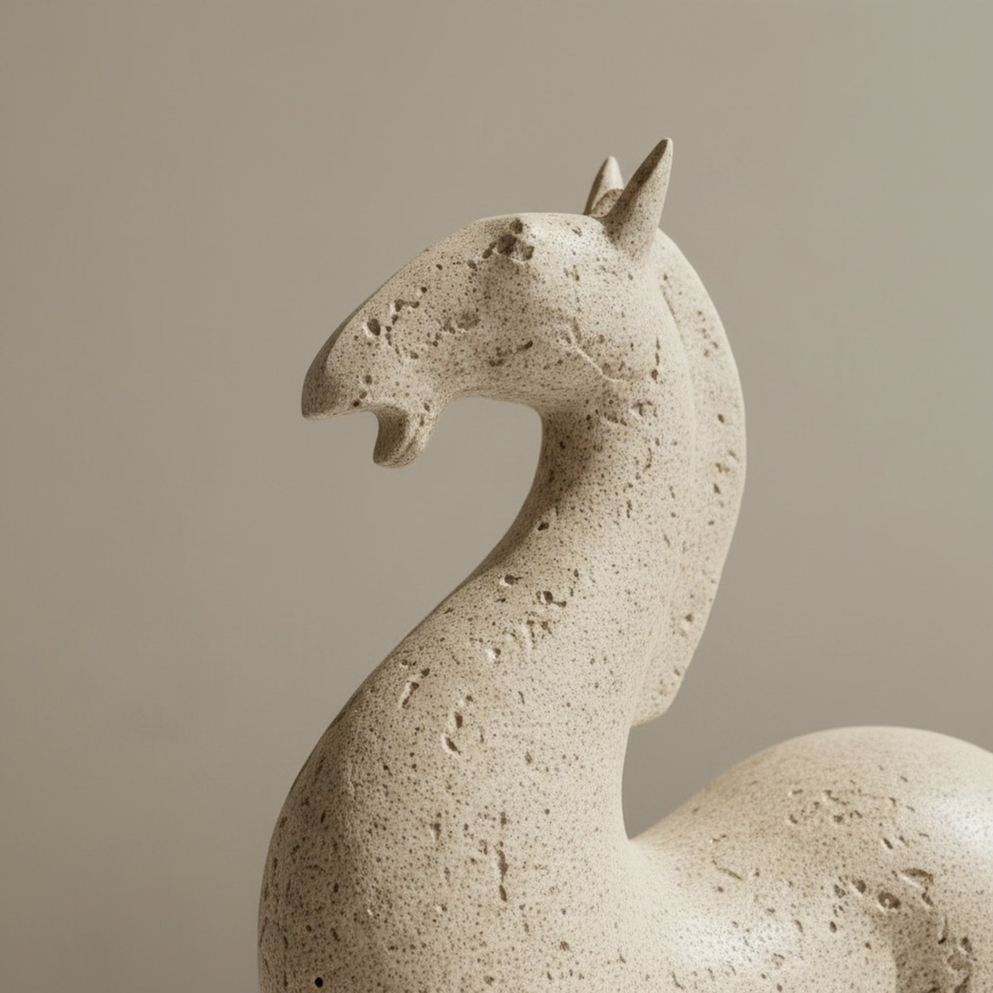 Wren Ema Umber Decorative Horse Figurine - 22.2x7.3x29.1 cm-hbxhomeware-homedecor-figurinesandornaments-image-2