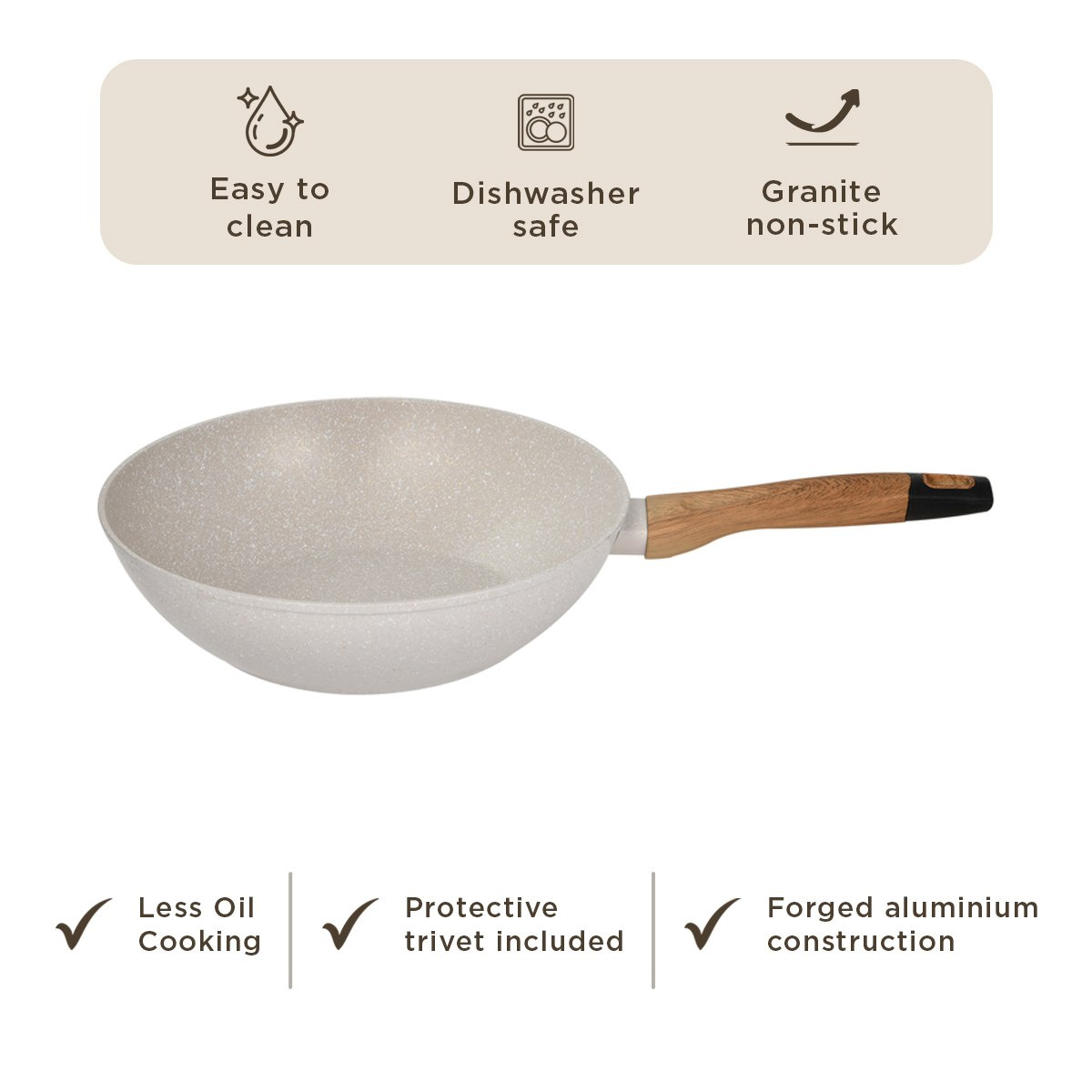 La Natura Wok with Trivet - 28 cm-hbxhomeware-hbxkitchen-image-8
