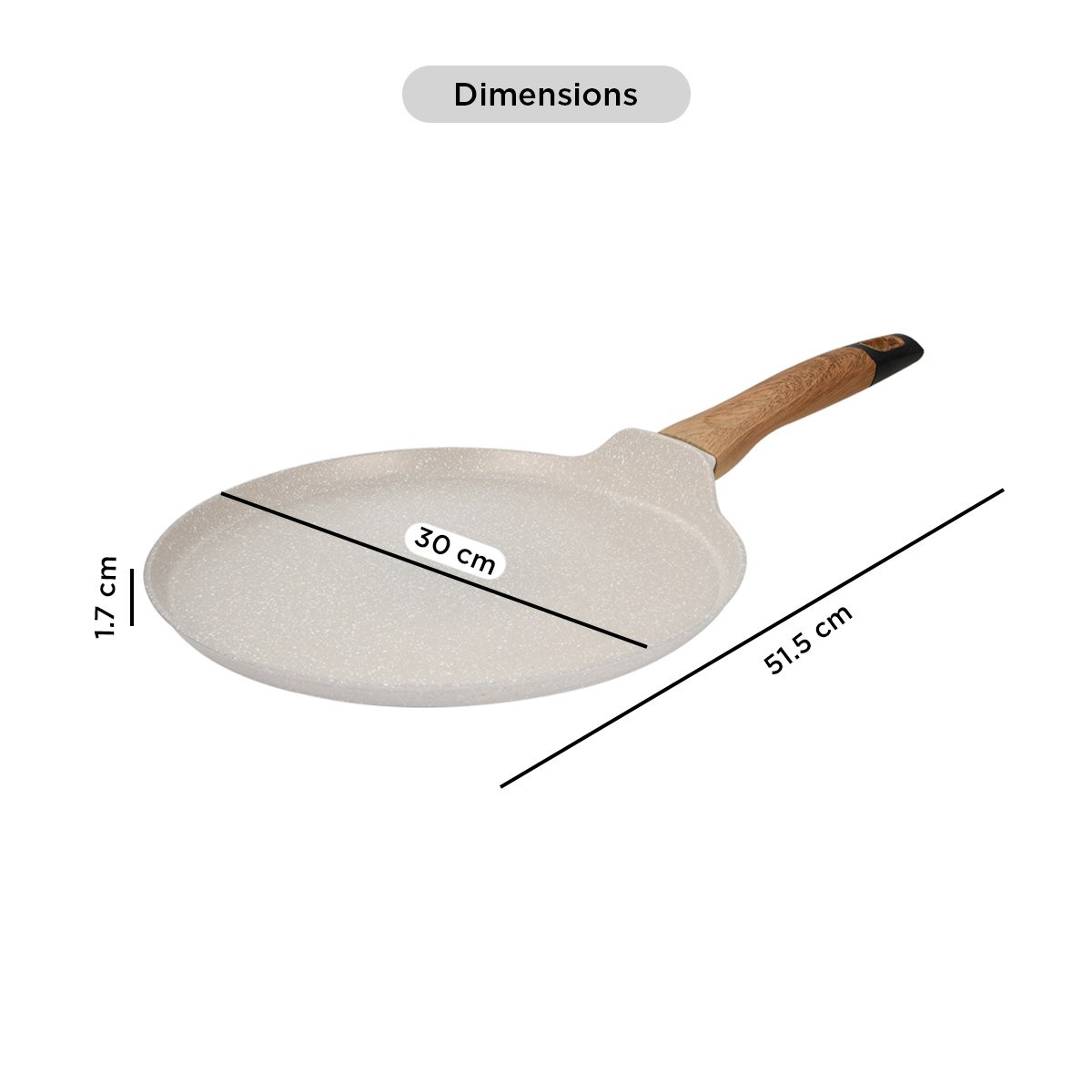 مقلاة مسطحة مع قاعدة من لا ناتورا - 30 سم-hbxhomeware-hbxkitchen-image-10