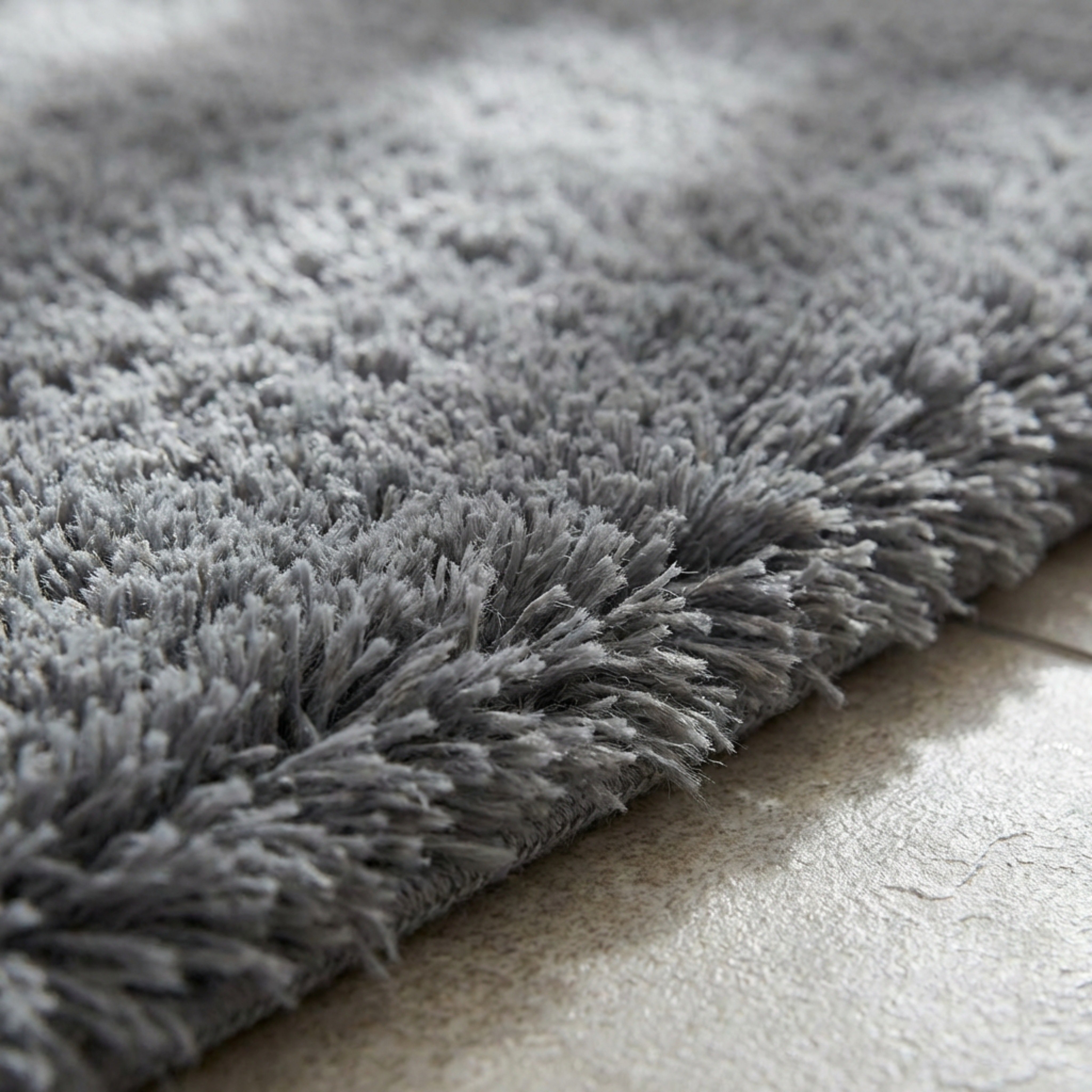 Leah Silky Shag Plush Antiskid Bath Mat - 70x120 cm-hbxbedroom-floorcoverings-bathmats-image-2