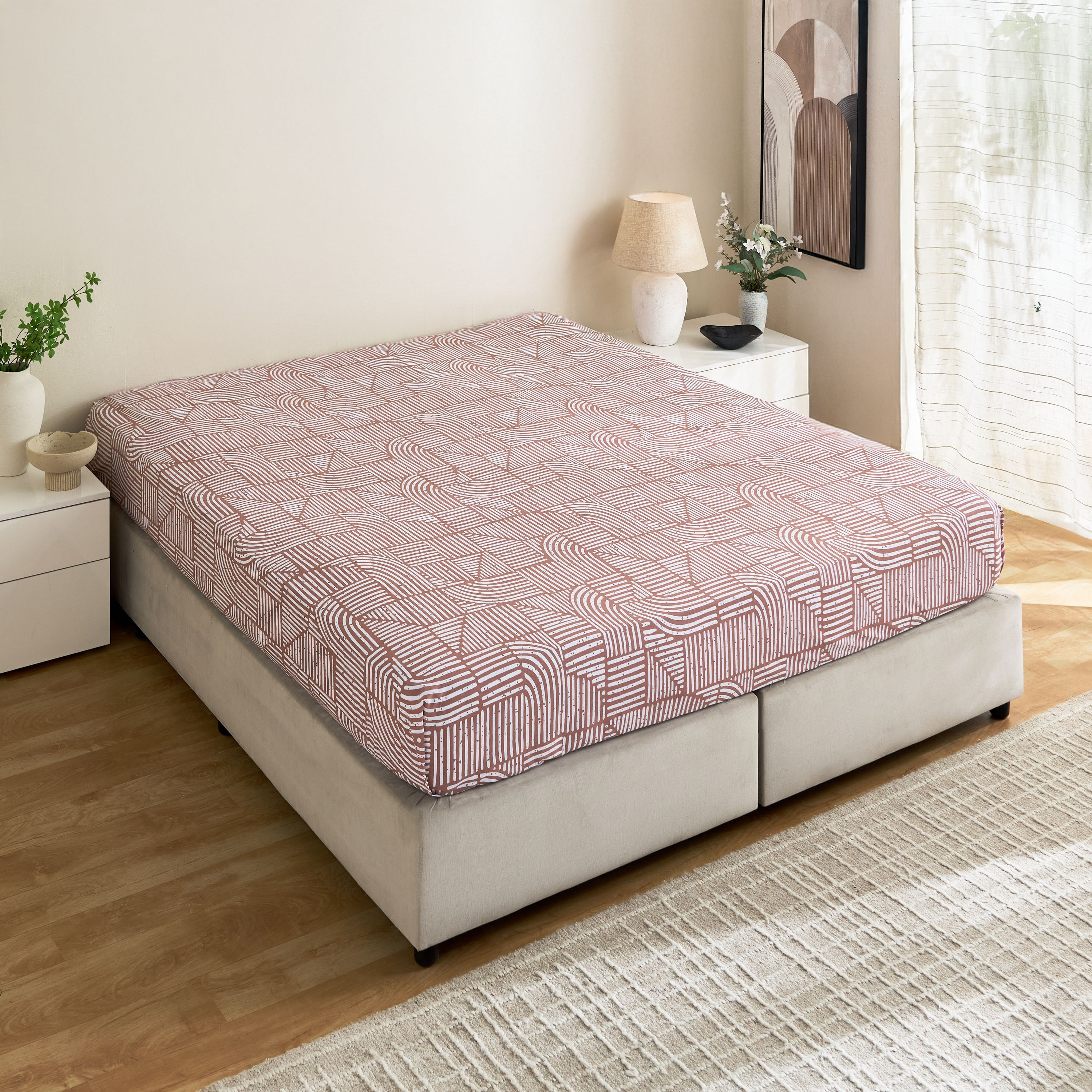 Albania Forme Cotton King Flat Sheet - 240x260 cm-hbxhomeware-hbxbedroom-image-2