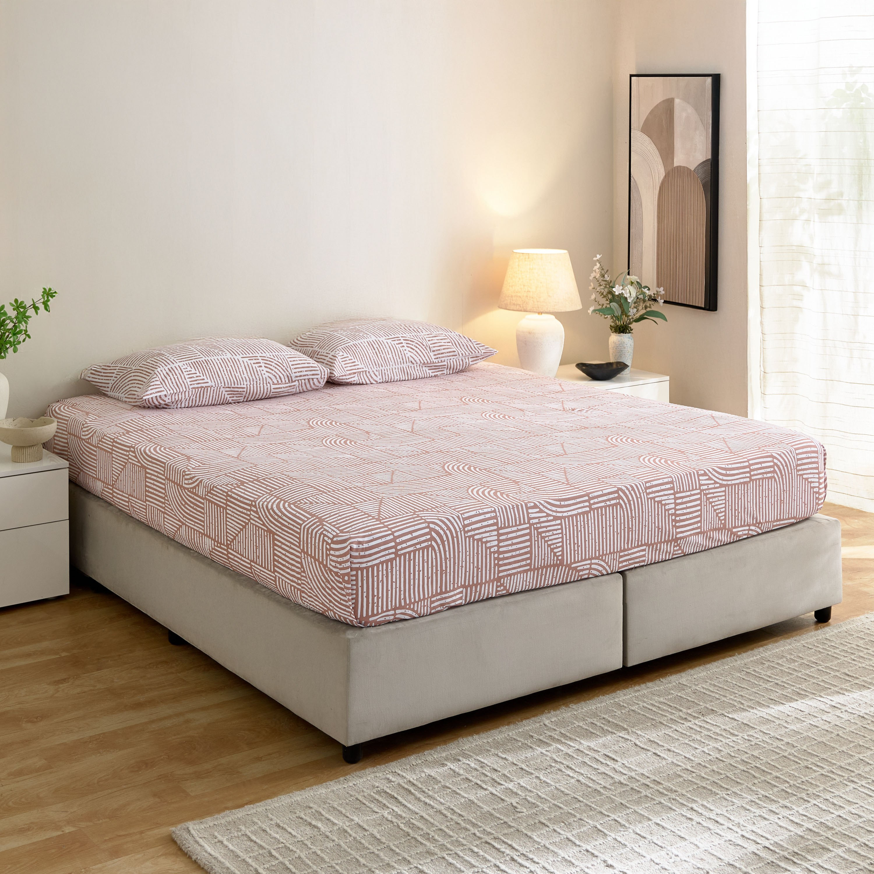 Albania Forme Cotton King Flat Sheet - 240x260 cm-hbxhomeware-hbxbedroom-image-5