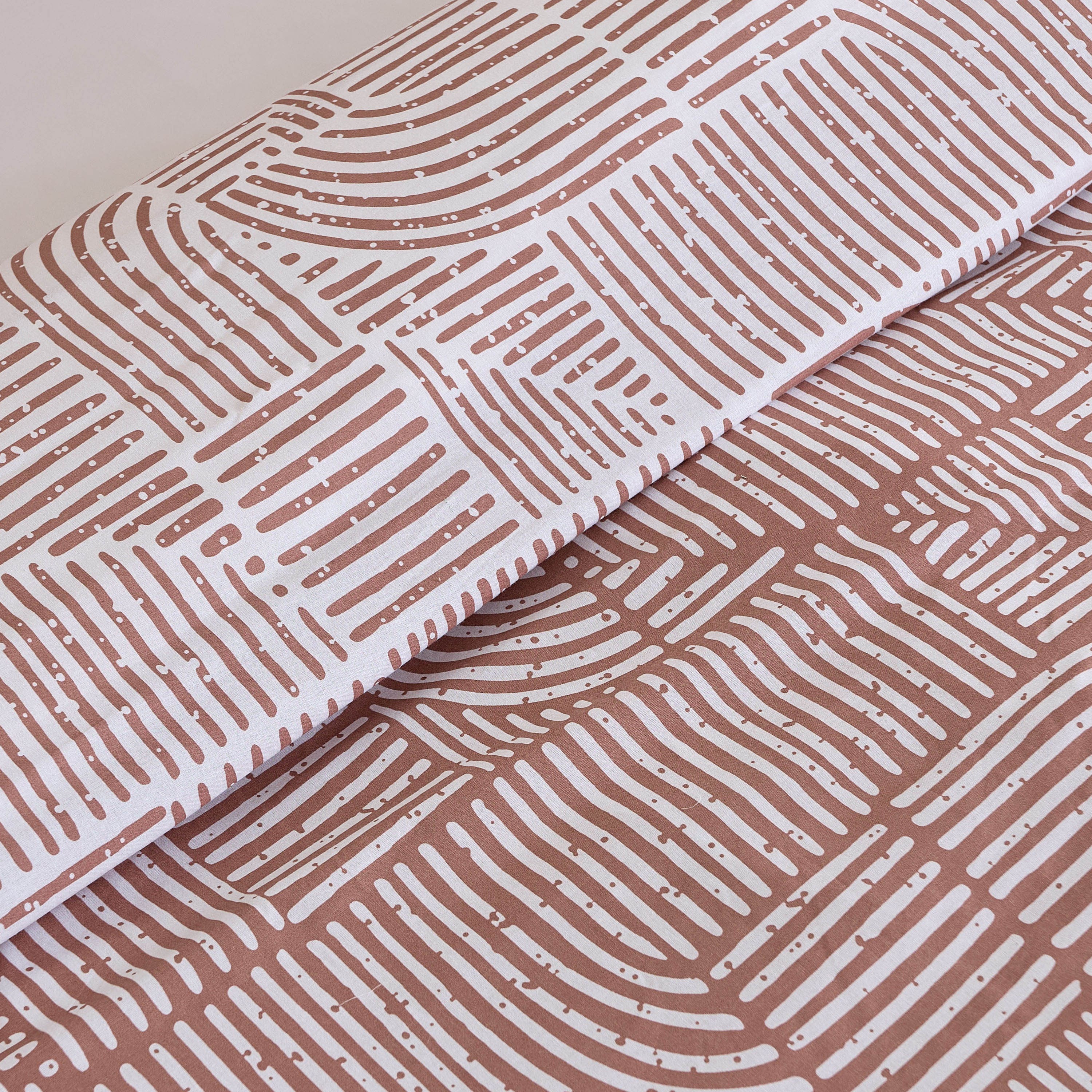 Albania Forme 2-Piece Cotton Printed Single Duvet Cover Set - 135x200 cm-hbxhomeware-hbxbedroom-image-3