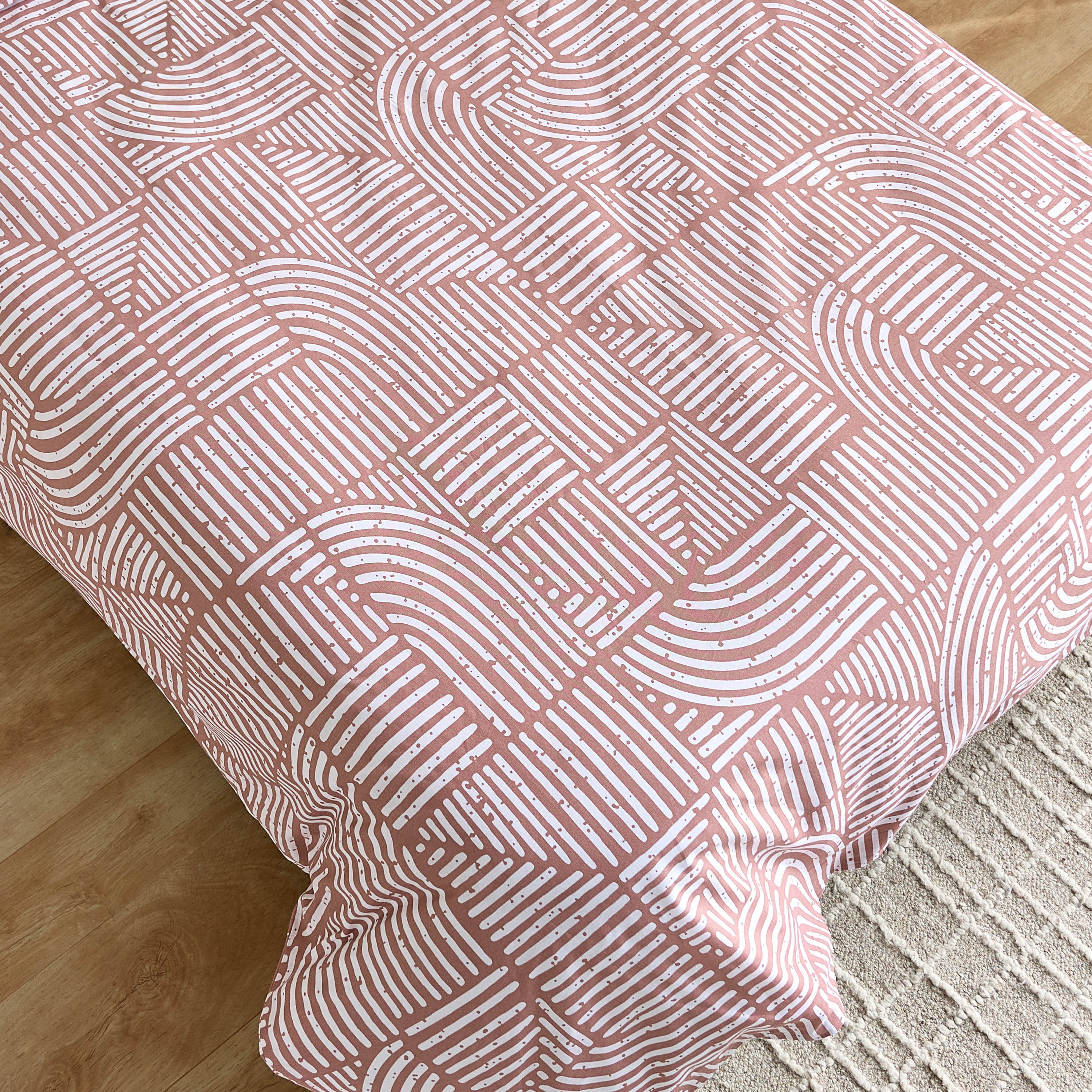 Albania Forme 2-Piece Cotton Printed Single Duvet Cover Set - 135x200 cm-hbxhomeware-hbxbedroom-image-4