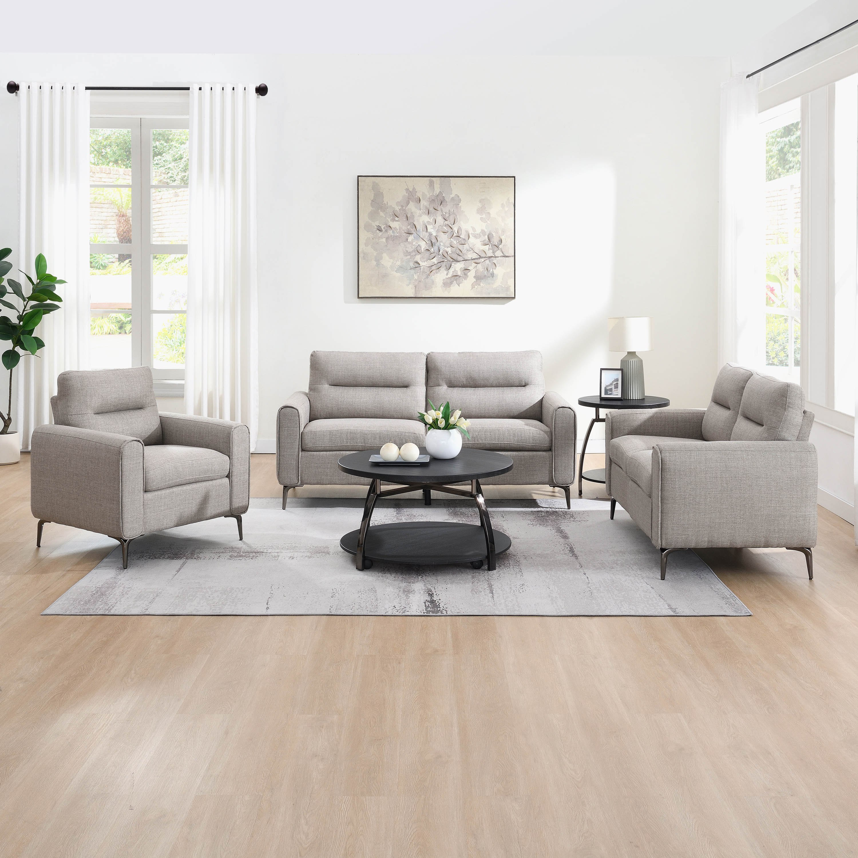 Movo Velora 2-Seater Fabric Sofa-hbxlivingroom-sofasandarmchairs-sofas-image-7