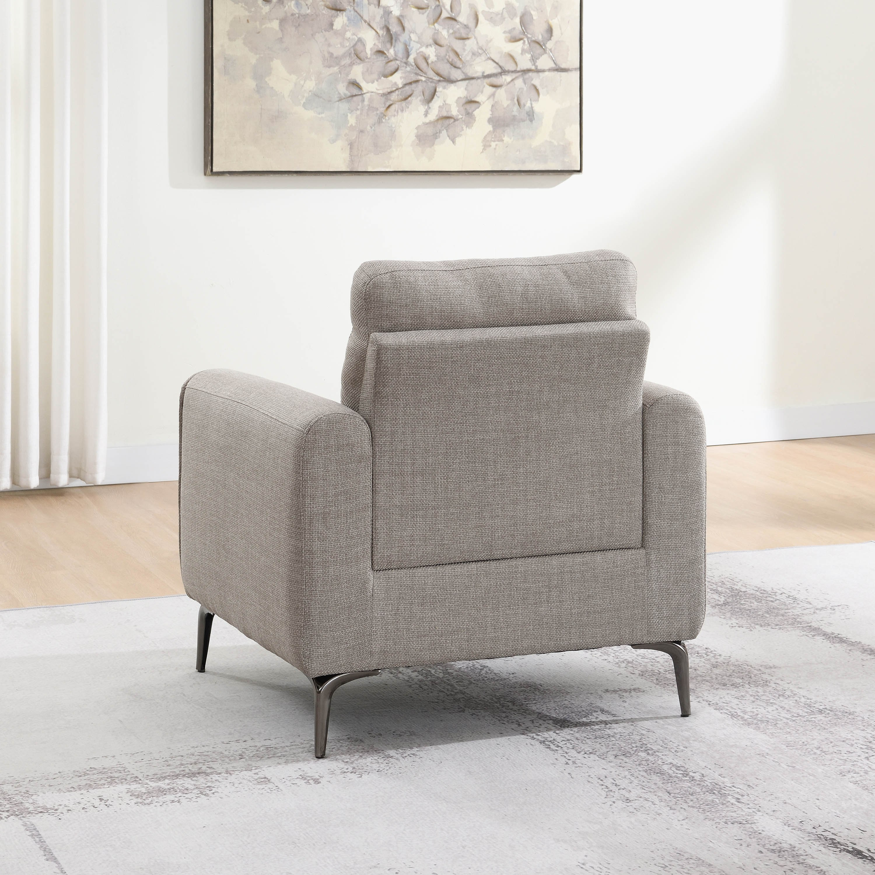 Movo Velora Armchair Fabric Sofa-hbxlivingroom-sofasandarmchairs-sofas-image-3