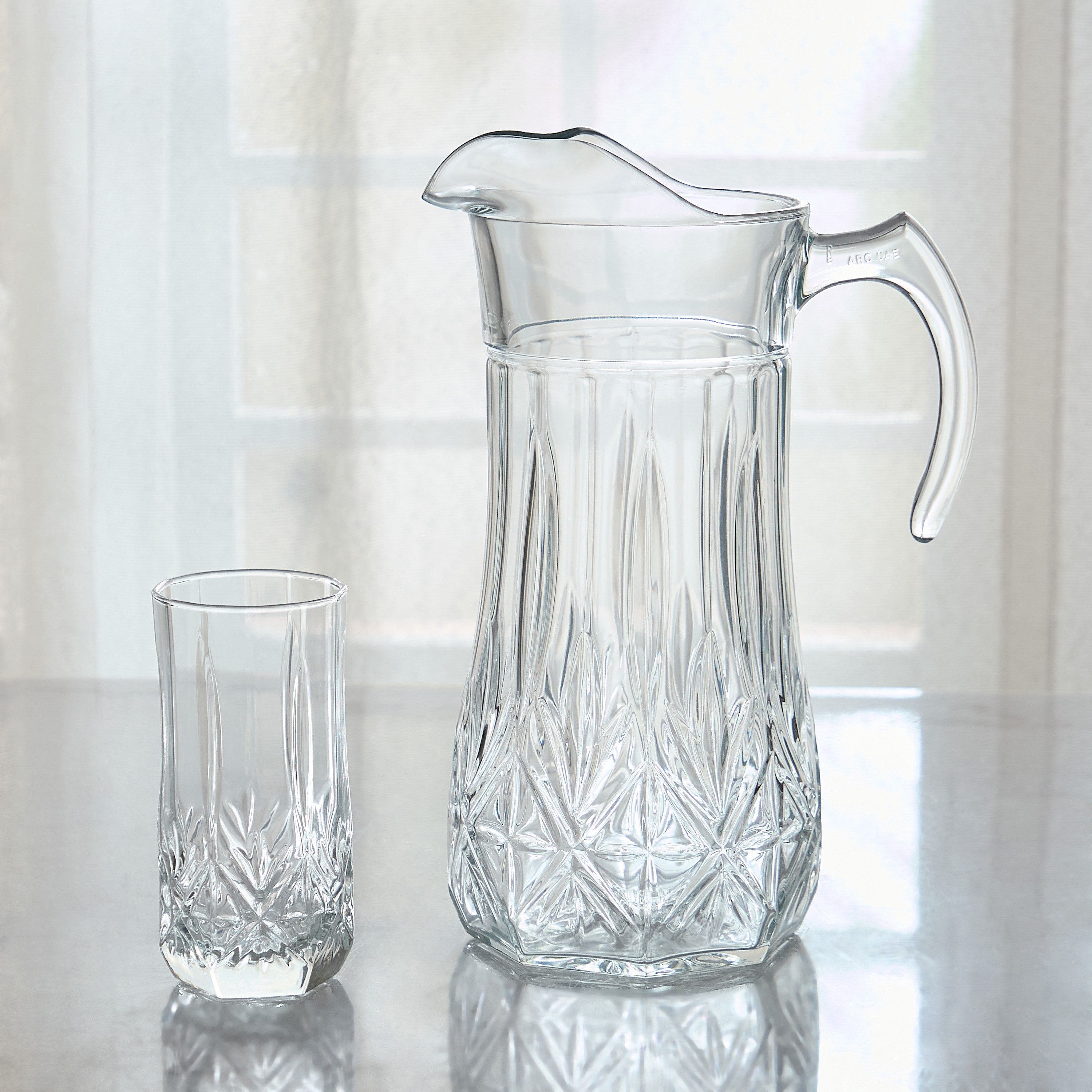 Luminarc Brighton 7-Piece Drink Set-hbxdecorandfurnishings-tabletop-glassware-image-4