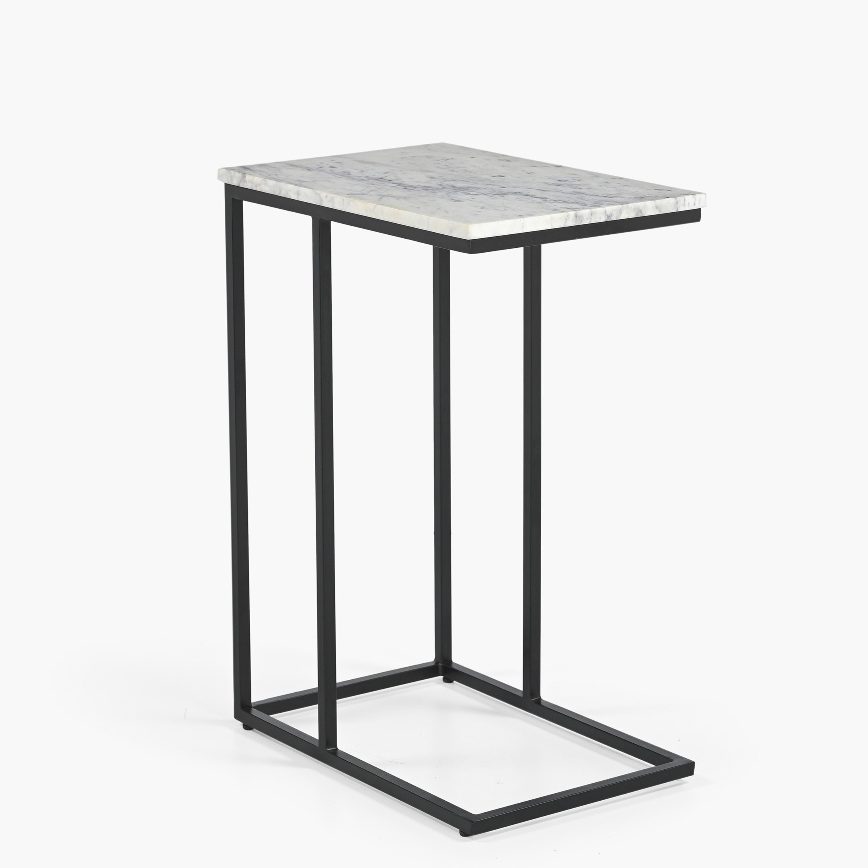 Cavon Avenue Genuine Marble Top C Table-hbxfurniture-livingroom-endtables-image-2
