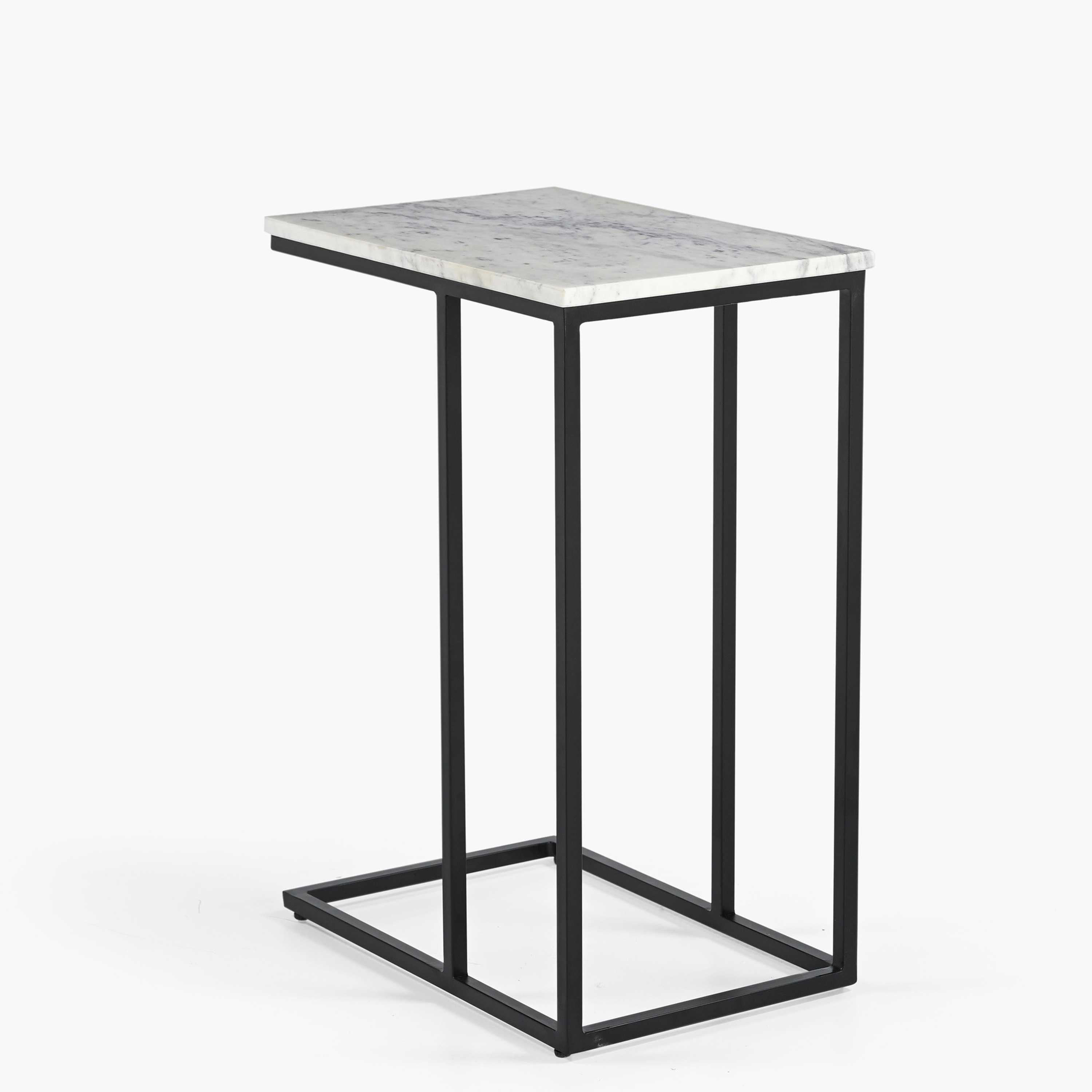 Cavon Avenue Genuine Marble Top C Table-hbxfurniture-livingroom-endtables-image-3