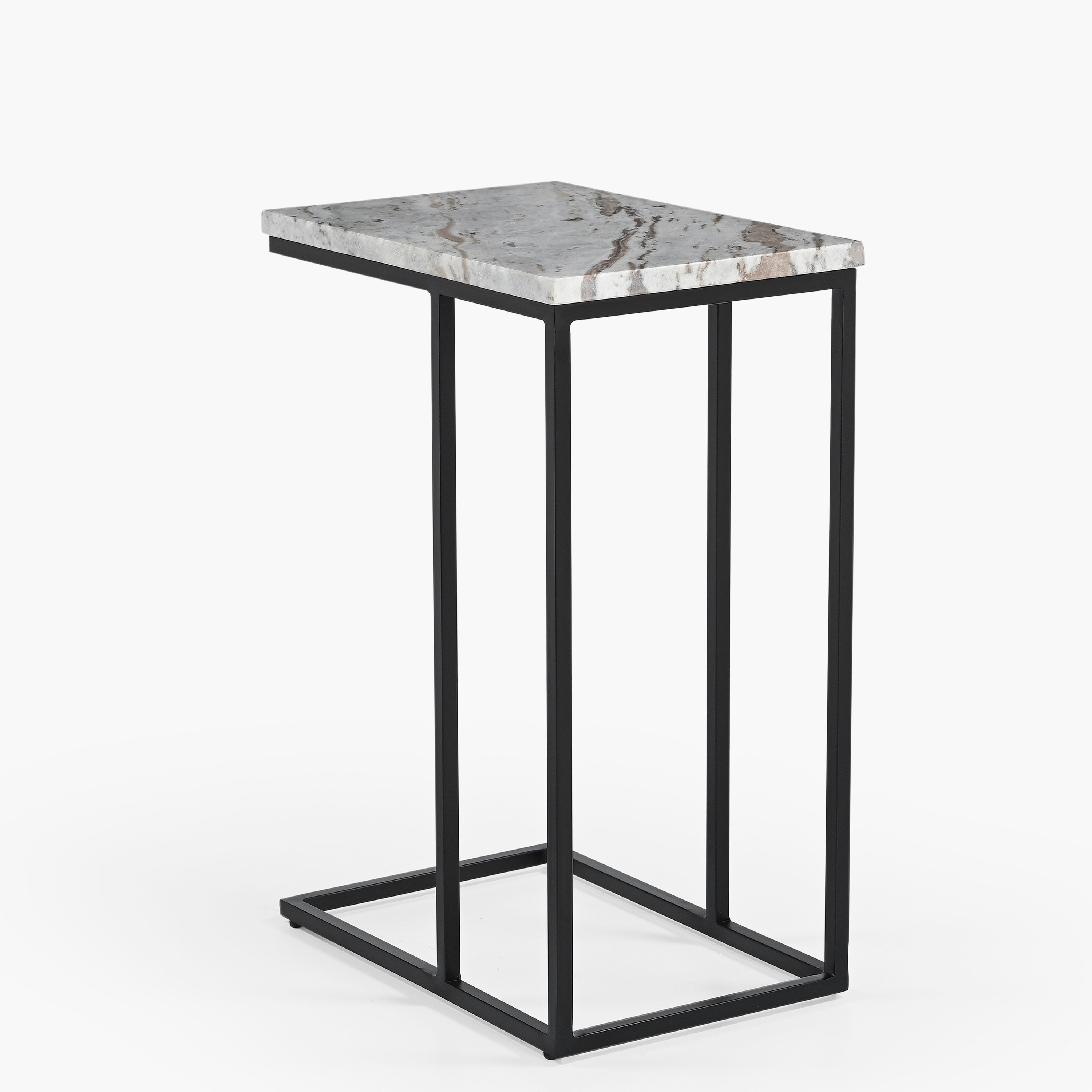 Cavon Avenue Genuine Marble Top Laptop Table-hbxfurniture-livingroom-endtables-image-4