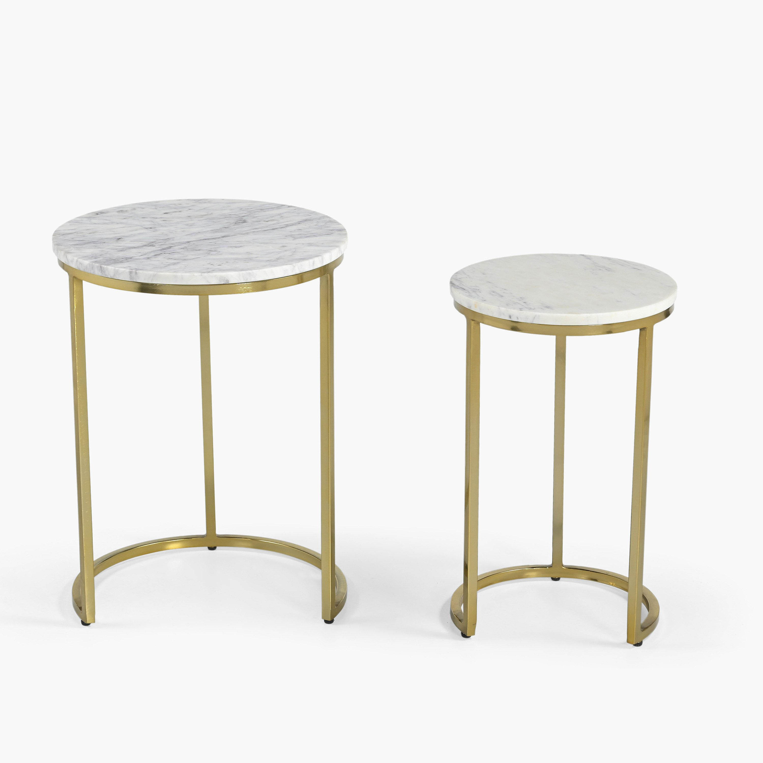 Cavon Portia Genuine Marble Top Nest of Tables - Set of 2-hbxfurniture-livingroom-nestingtables-image-3