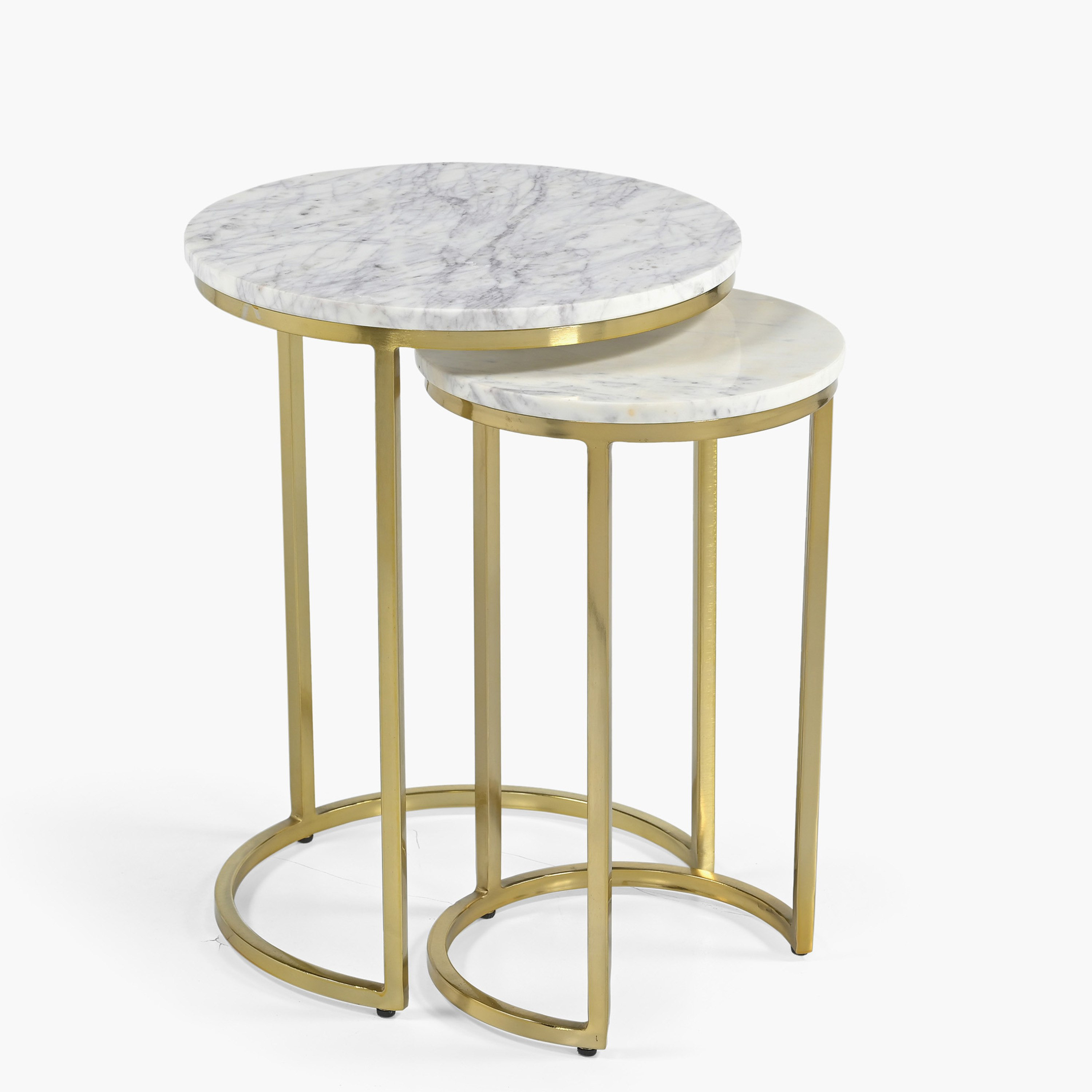 Cavon Portia Genuine Marble Top Nest of Tables - Set of 2-hbxfurniture-livingroom-nestingtables-image-4