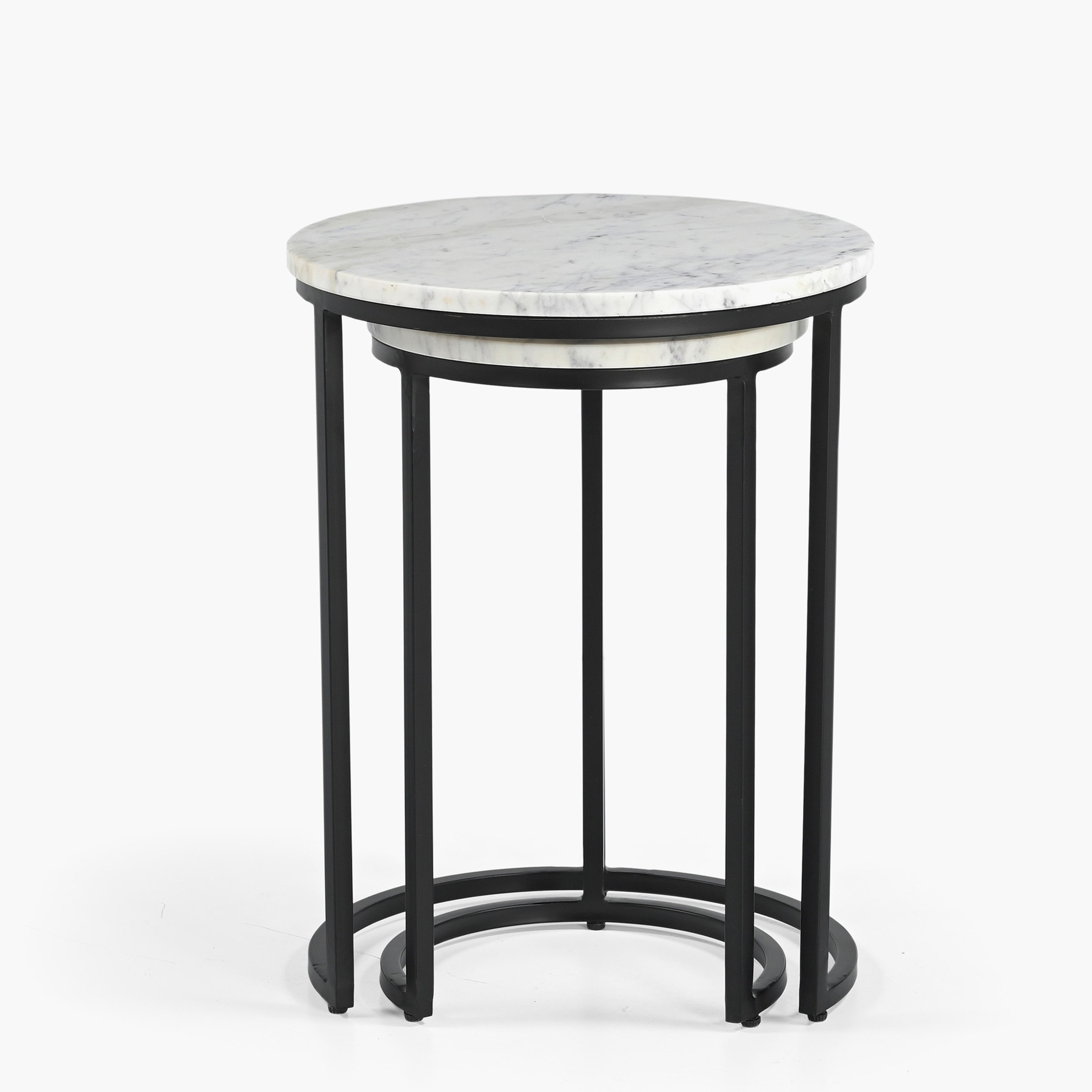 Cavon Portia Genuine Marble Top Nest of Tables - Set of 2-hbxfurniture-livingroom-nestingtables-image-4