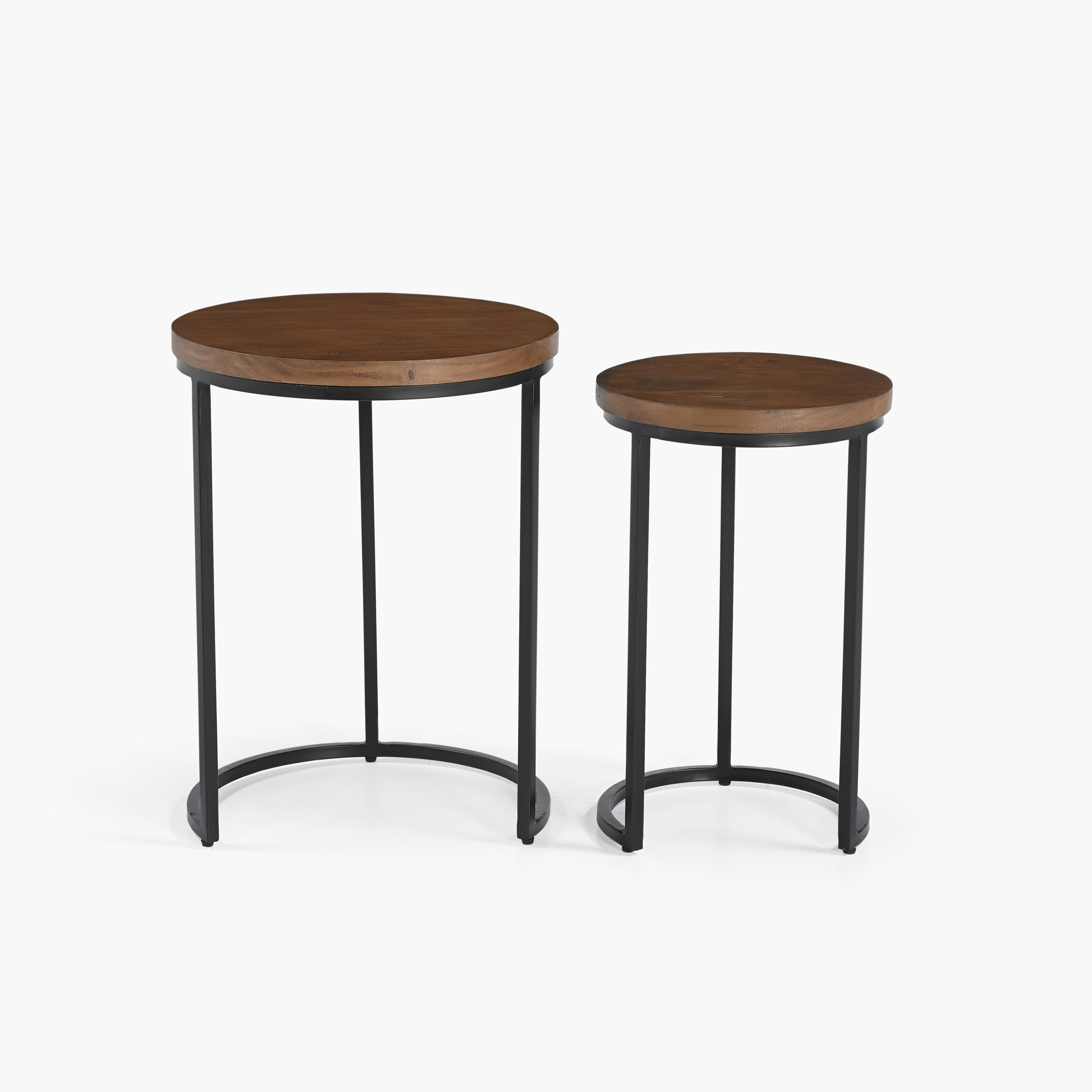 Cavon Portia Solid Wood Top Nest of Tables - Set of 2-hbxfurniture-livingroom-nestingtables-image-3