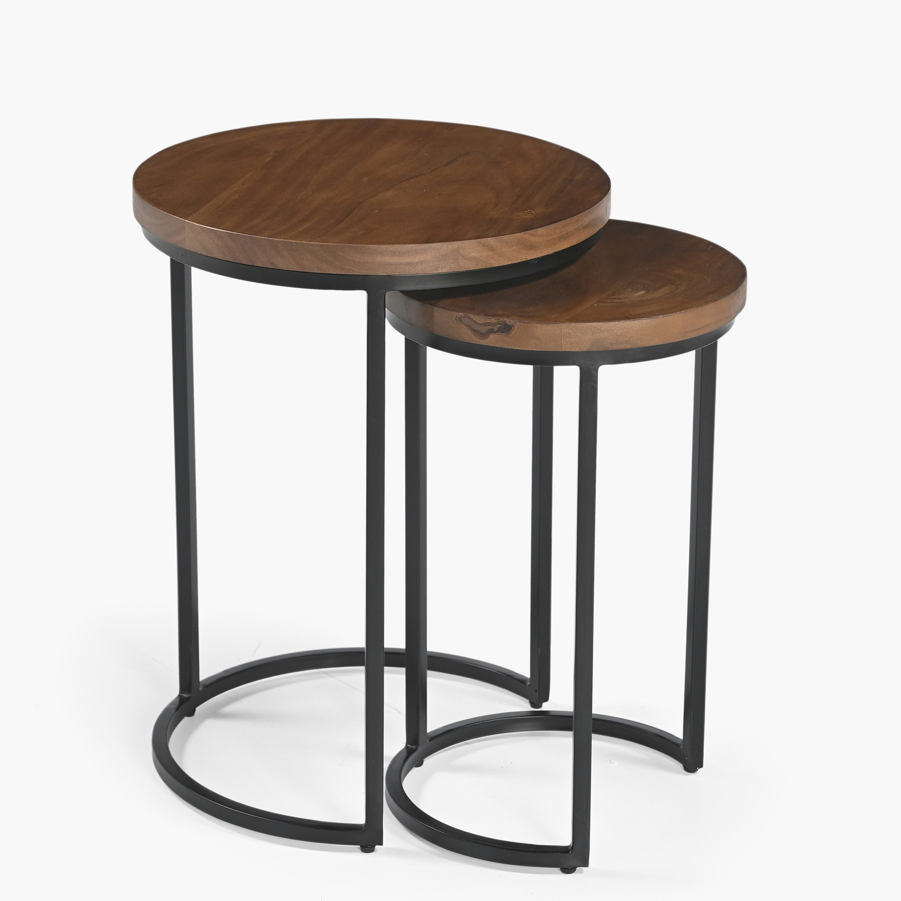 Cavon Portia Solid Wood Top Nest of Tables - Set of 2-hbxfurniture-livingroom-nestingtables-image-4