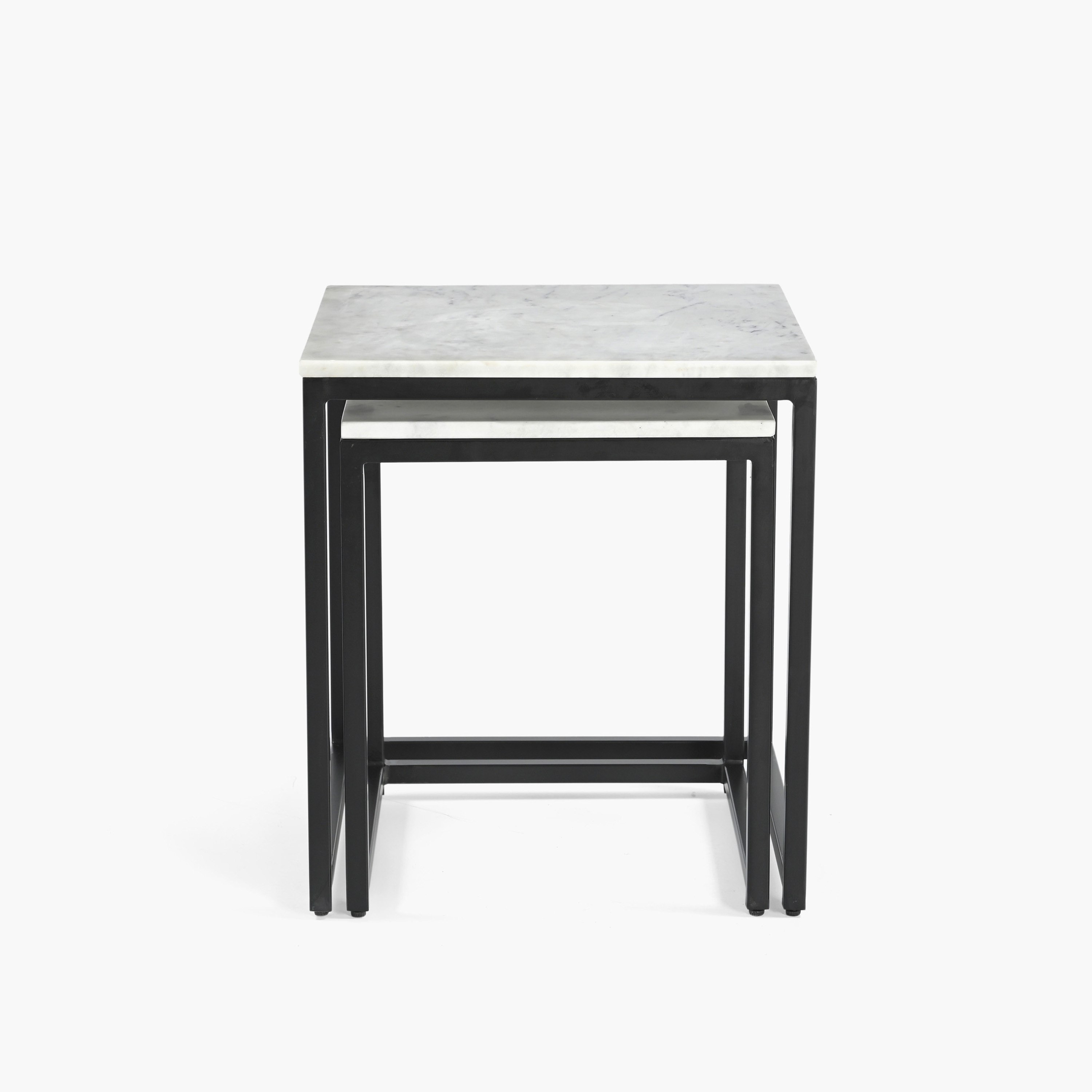 Cavon Vista Genuine Marble Top Nest of Tables - Set of 2-hbxfurniture-livingroom-nestingtables-image-5