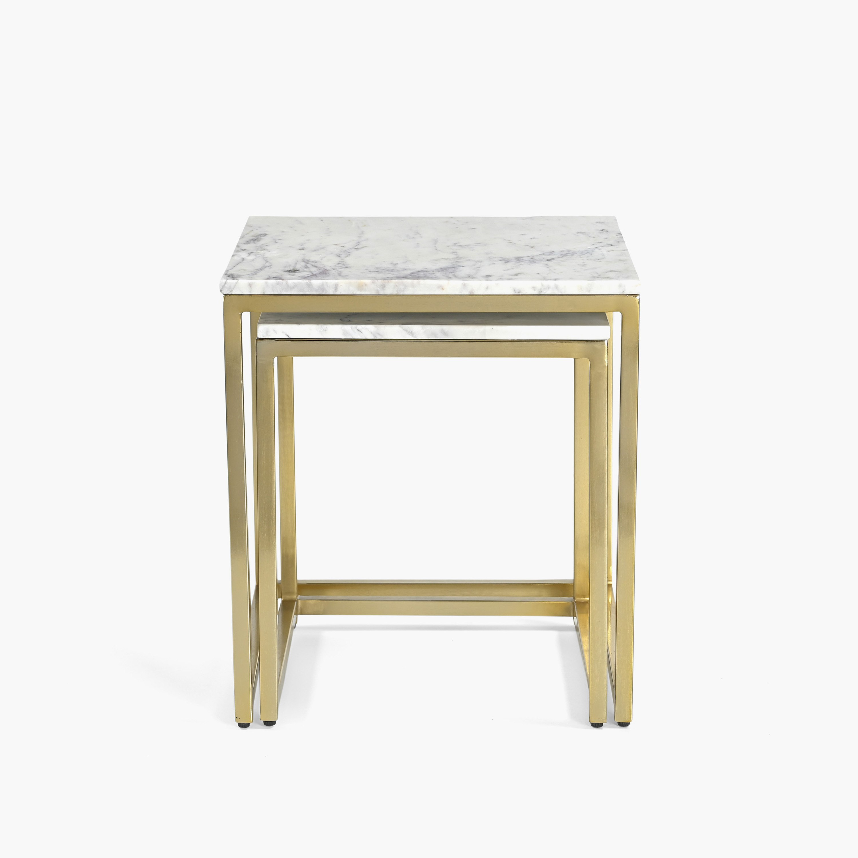Cavon Vista Genuine Marble Top Nest of Tables - Set of 2-hbxfurniture-livingroom-nestingtables-image-5