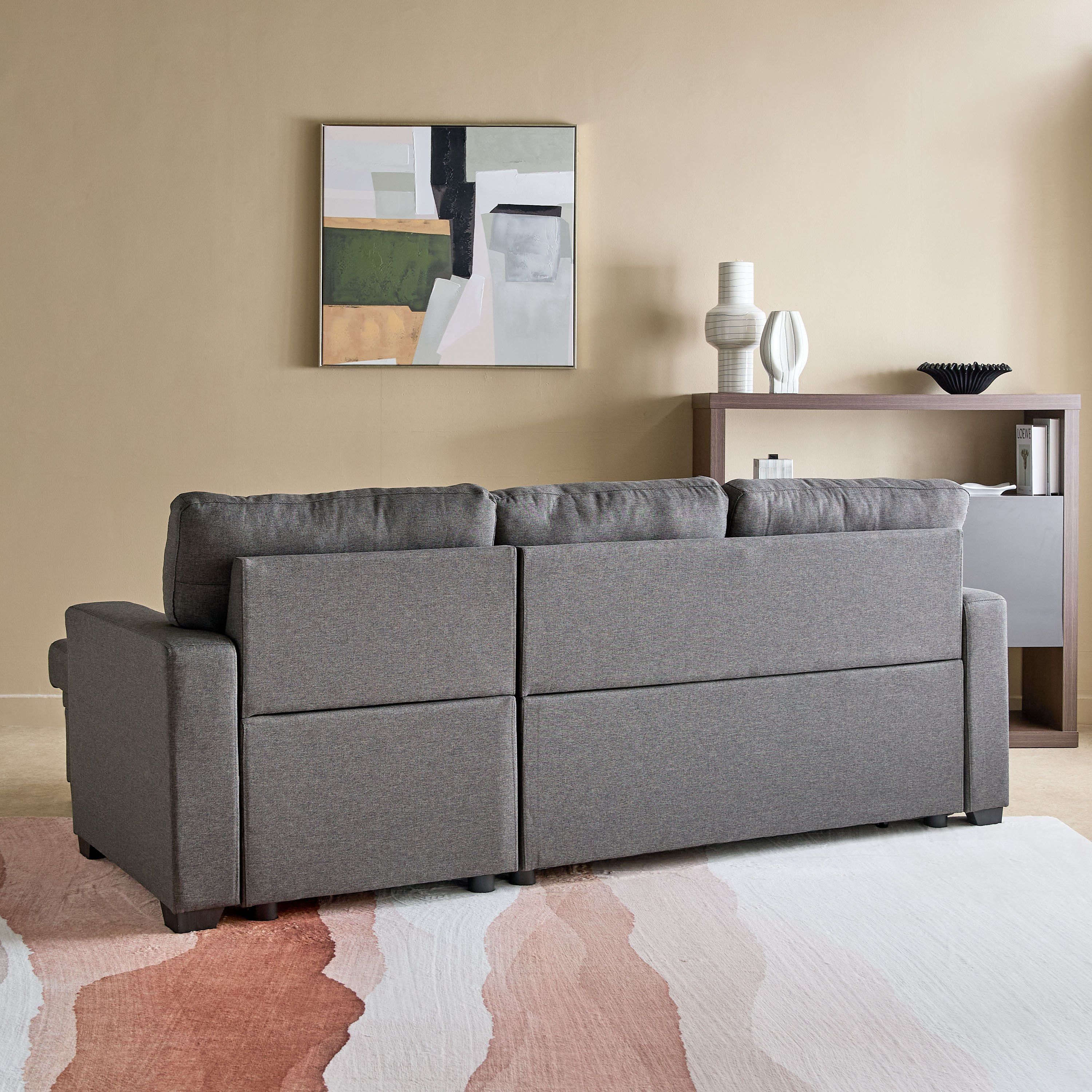 Neo 3-Seater Reversible Corner Sofa with Pullout Sofa Bed and Chaise Storage-hbxfurniture-sofasandarmchairs-sofabeds-image-6