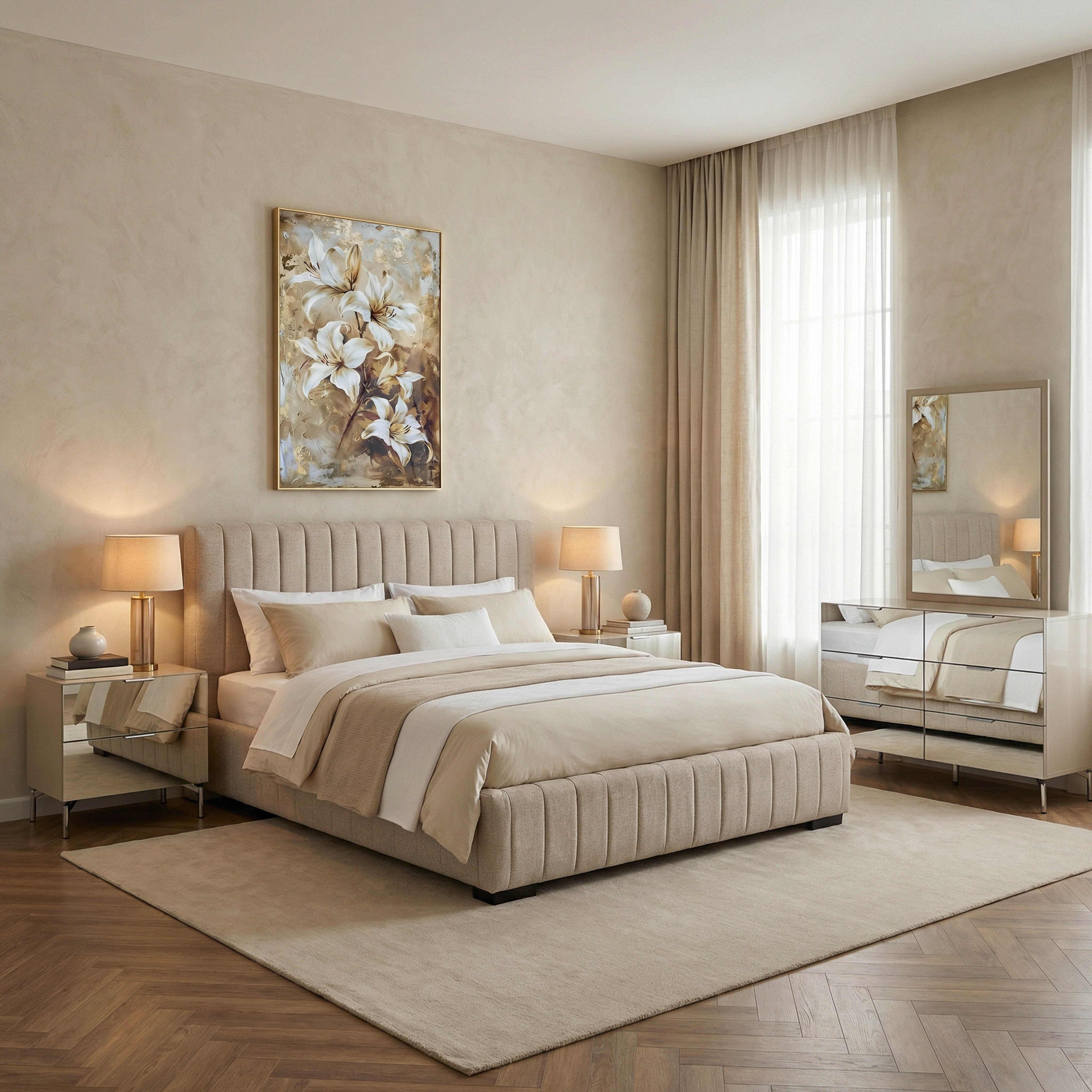Luxembourg Urbania Upholstered King Bed - 180x200 cm-PROMO_HB_UAE_HBX10_250526-image-5