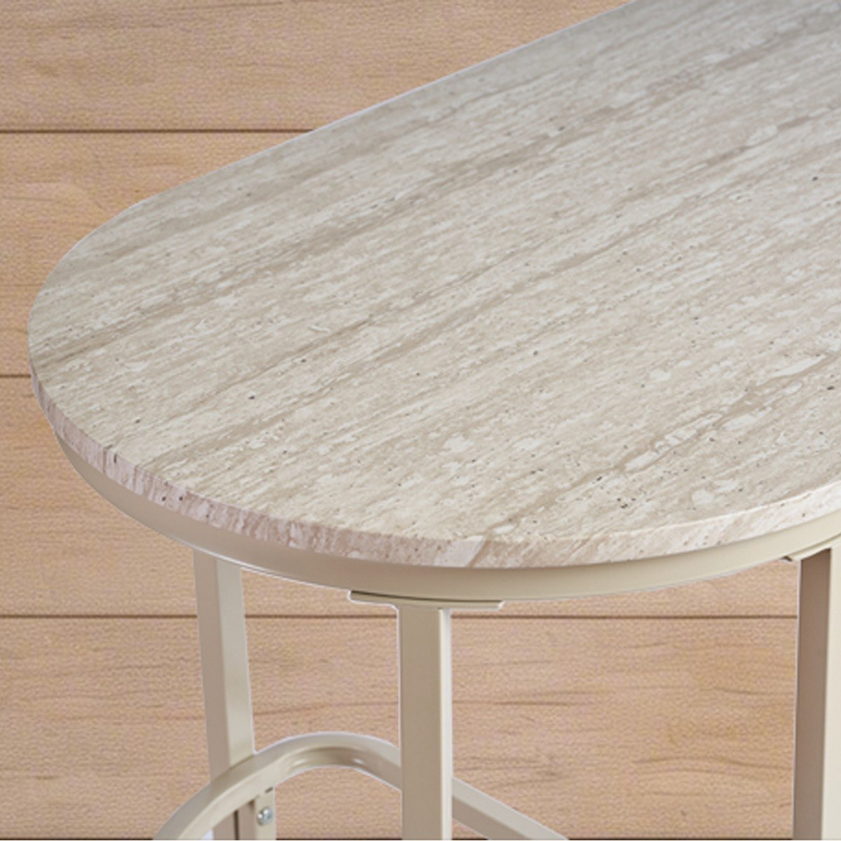 Movo Jazz 2-Seater Travertine High Table Set-hbxfurniture-diningtablesandsets-diningsets-twoseater-image-5