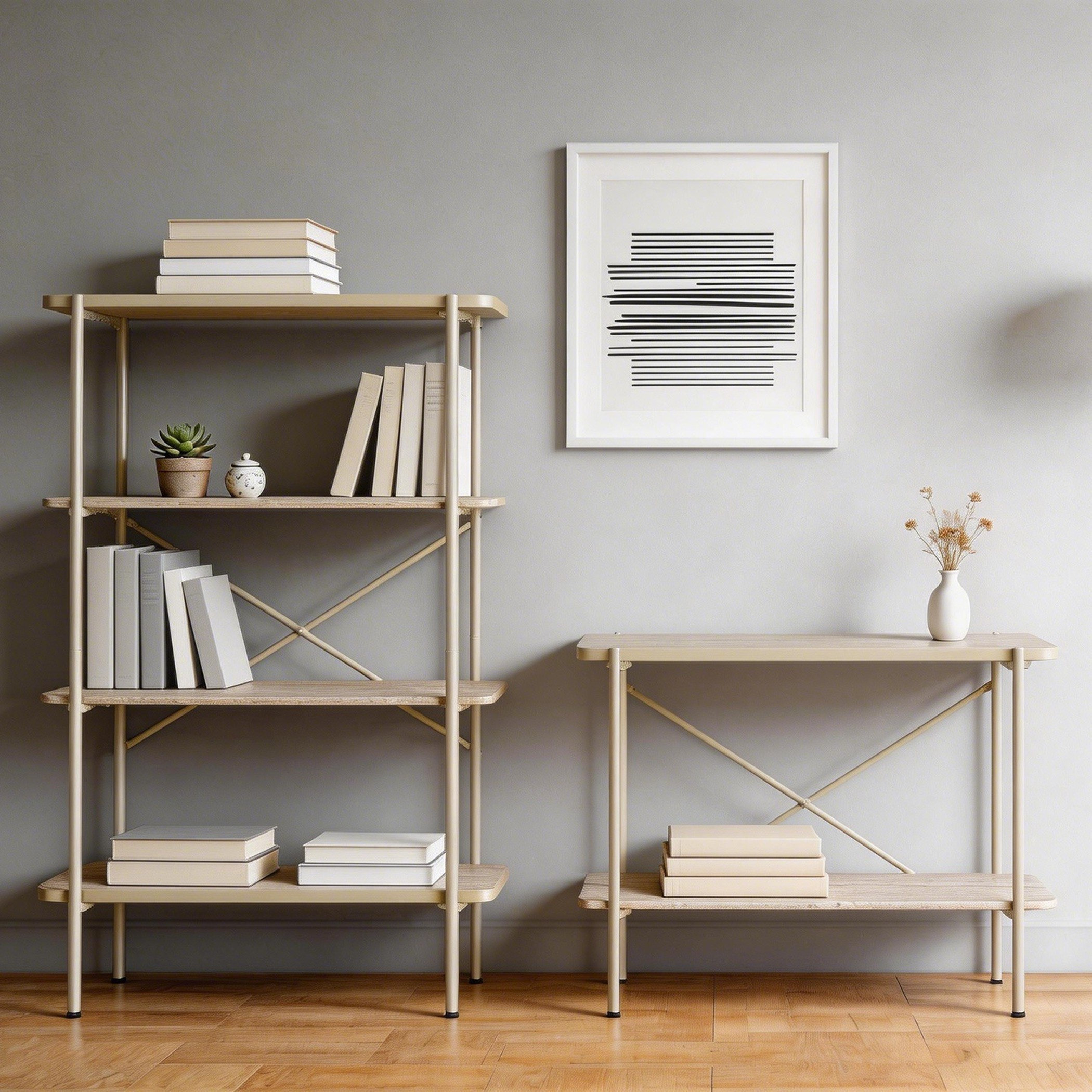 Movo Shelly 4-Tier Bookshelf with Metal Frame-PROMO_HB_SA_SETFOR1299_270826-image-6