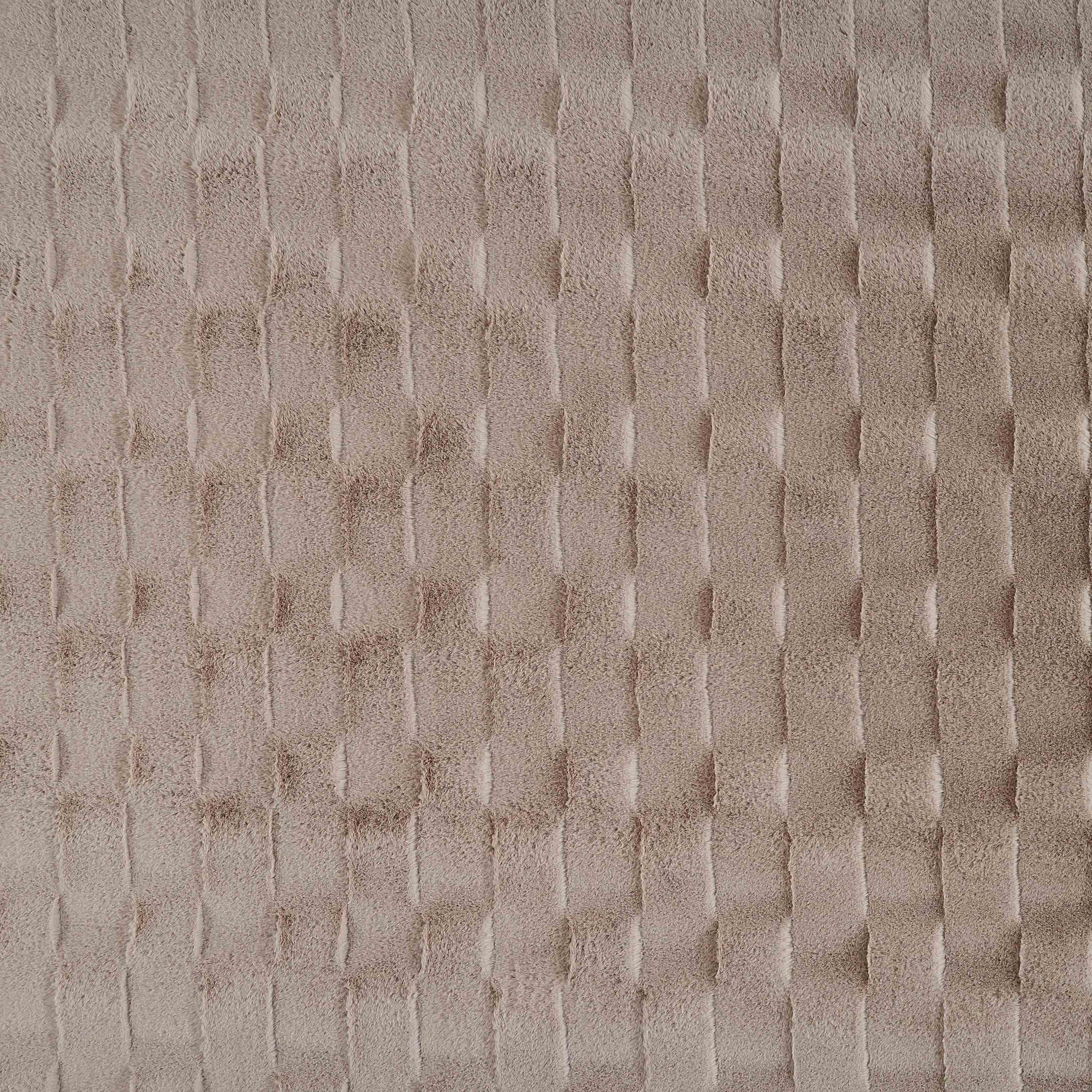Zara Soro Jacquard Rabbit Fur Rug - 120x170 cm-hbxdecorandfurnishings-floorcoverings-rugs-image-5