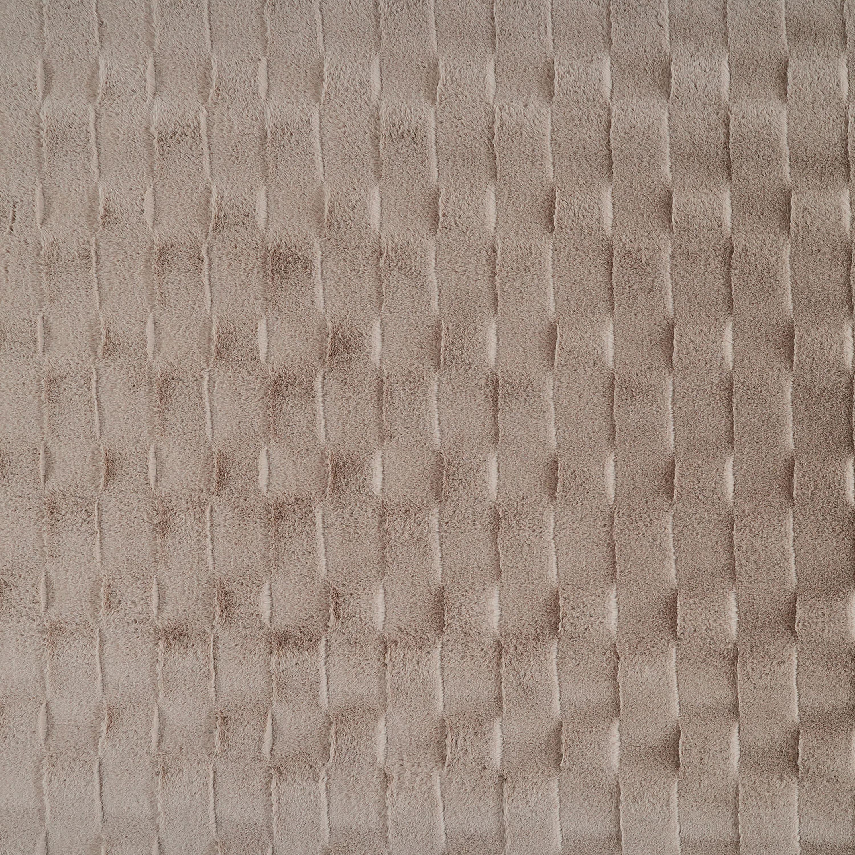 Zara Soro Jacquard Rabbit Fur Rug - 75x230 cm-hbxdecorandfurnishings-floorcoverings-rugs-image-5