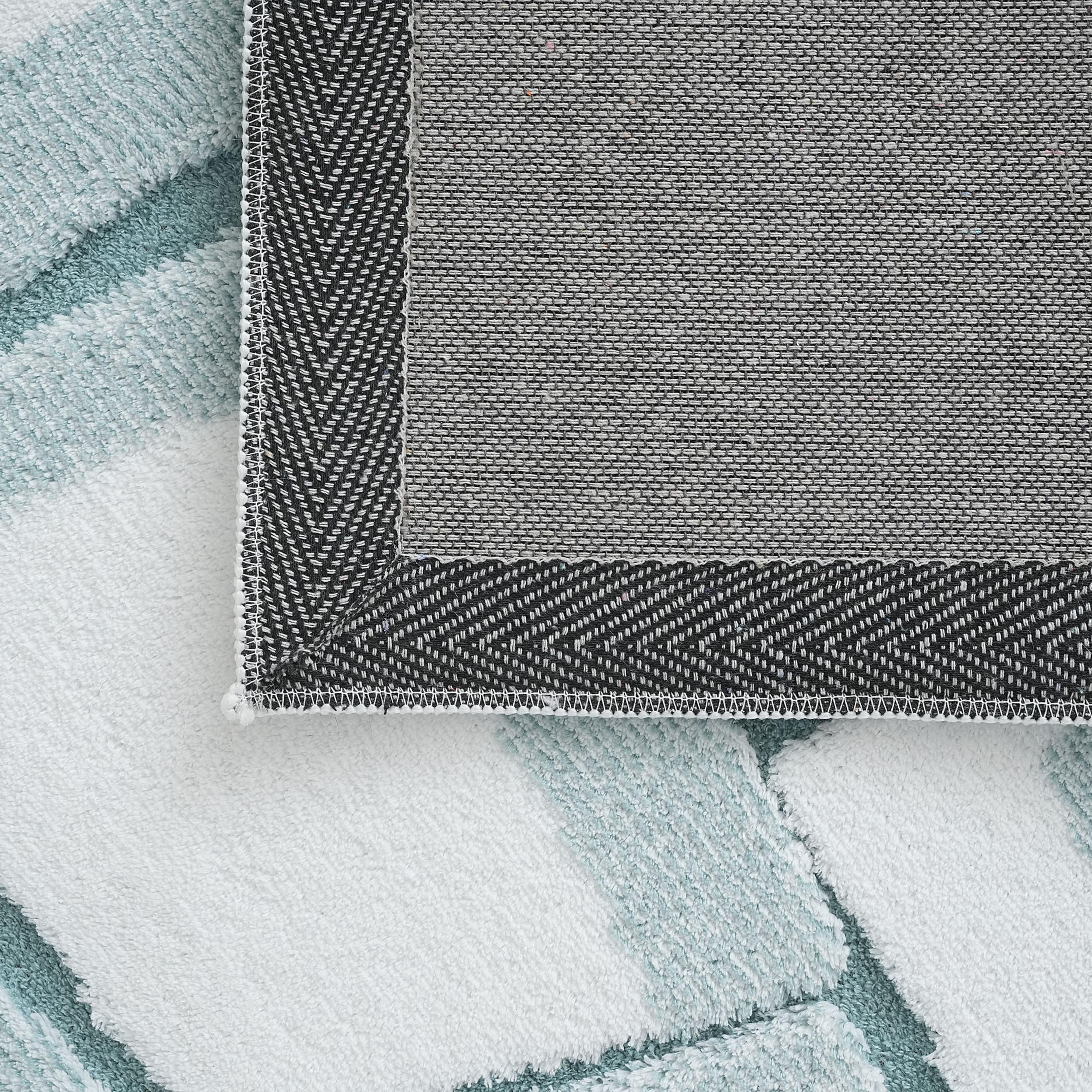 Ontario Arris Stripes Printed Flannel Rug - 120x170 cm-hbxdecorandfurnishings-floorcoverings-rugs-image-4