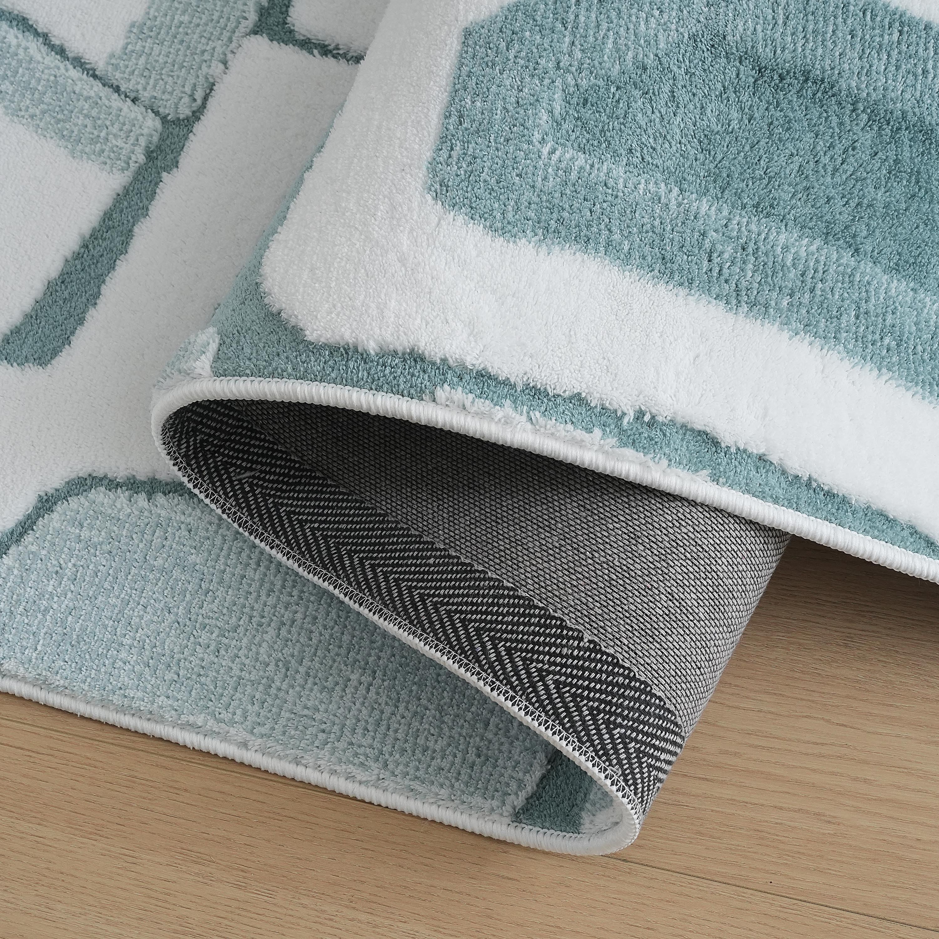 Ontario Arris Printed Flannel Rug - 150x200 cm-hbxdecorandfurnishings-floorcoverings-rugs-image-3