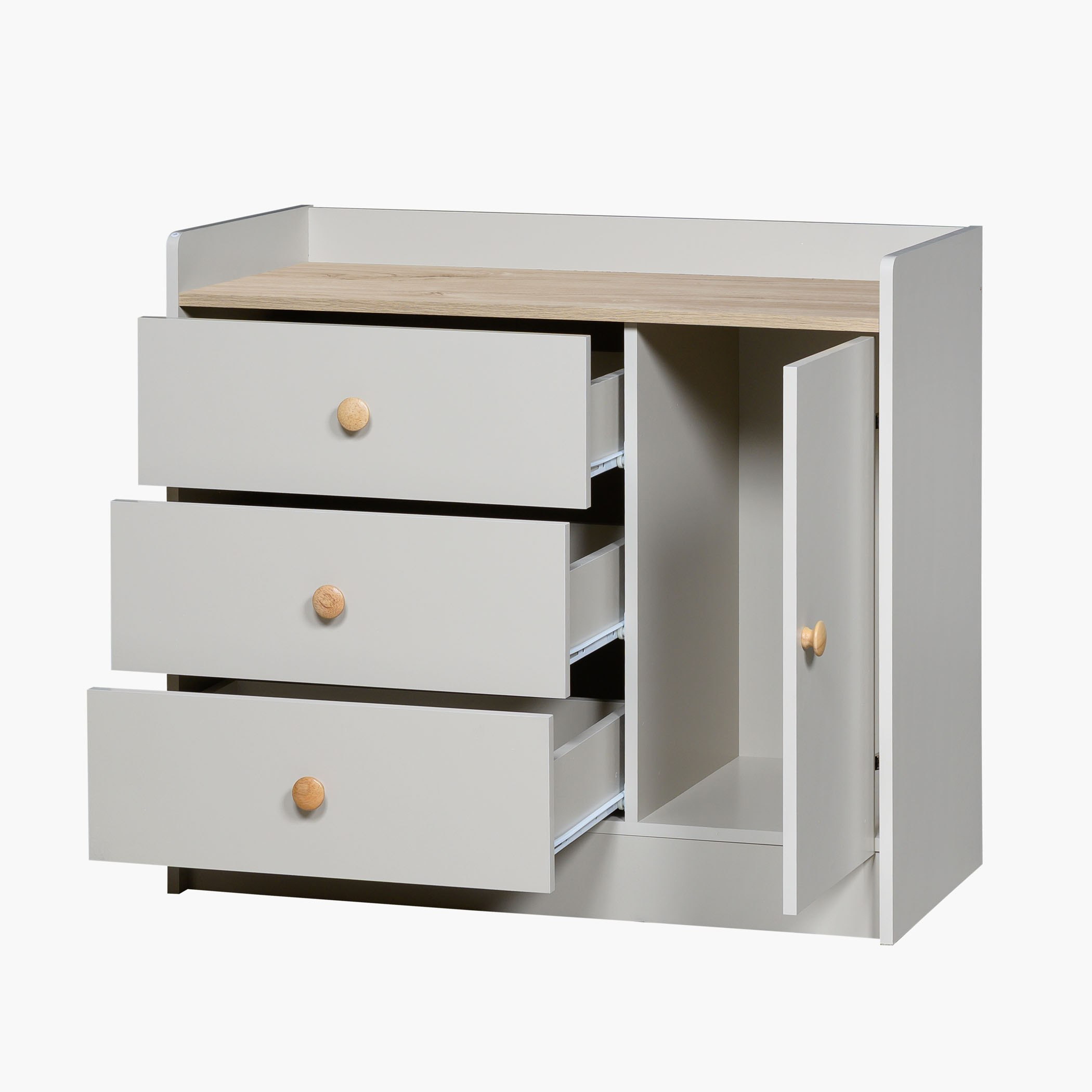 تسريحة صغيرة 3 أدراج مع باب سكارا من موفو-hbxfurniture-kidsroom-kidsdressersandmirrors-image-2