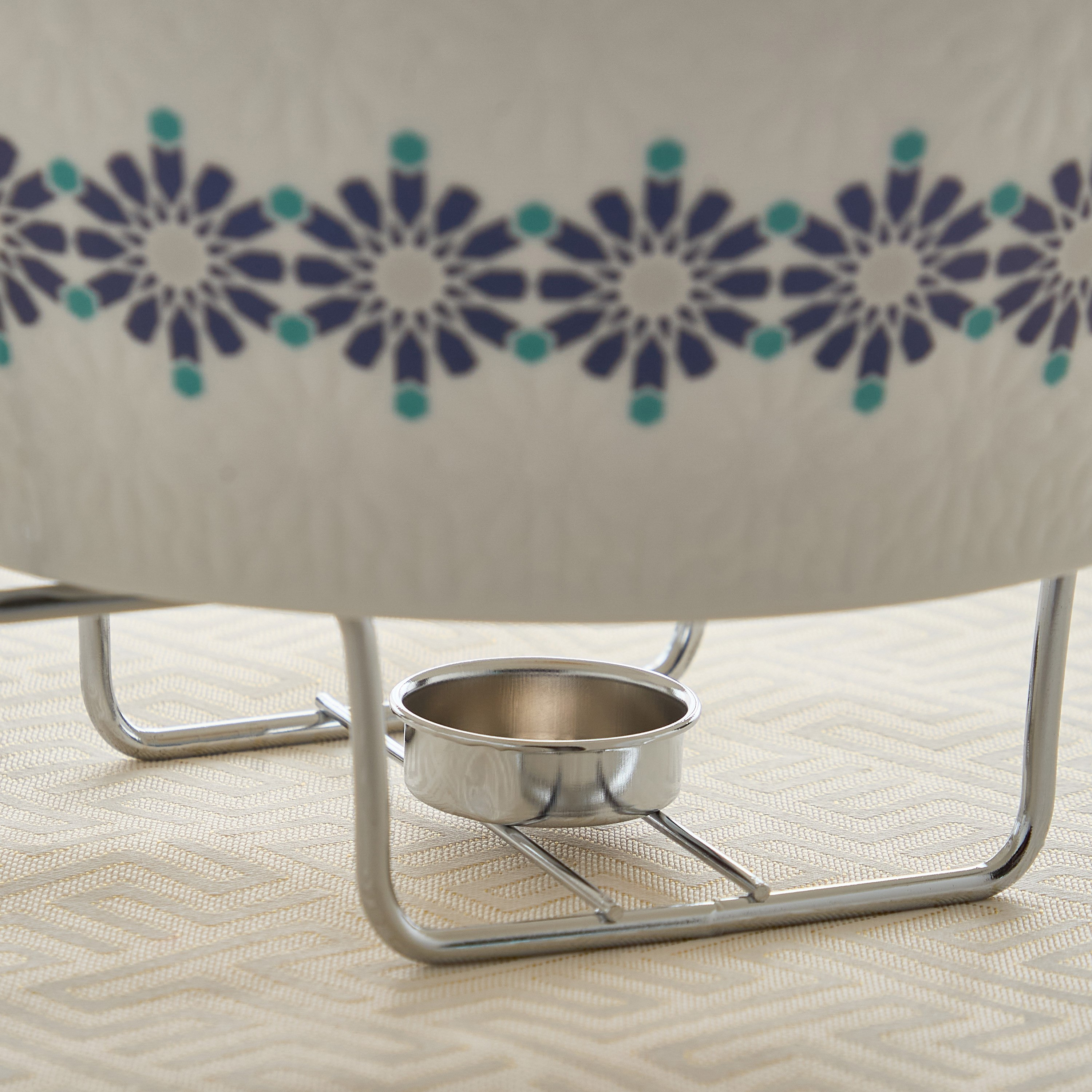 Orchid Round Casserole with Stand-hbxdecorandfurnishings-tabletop-serveware-image-5